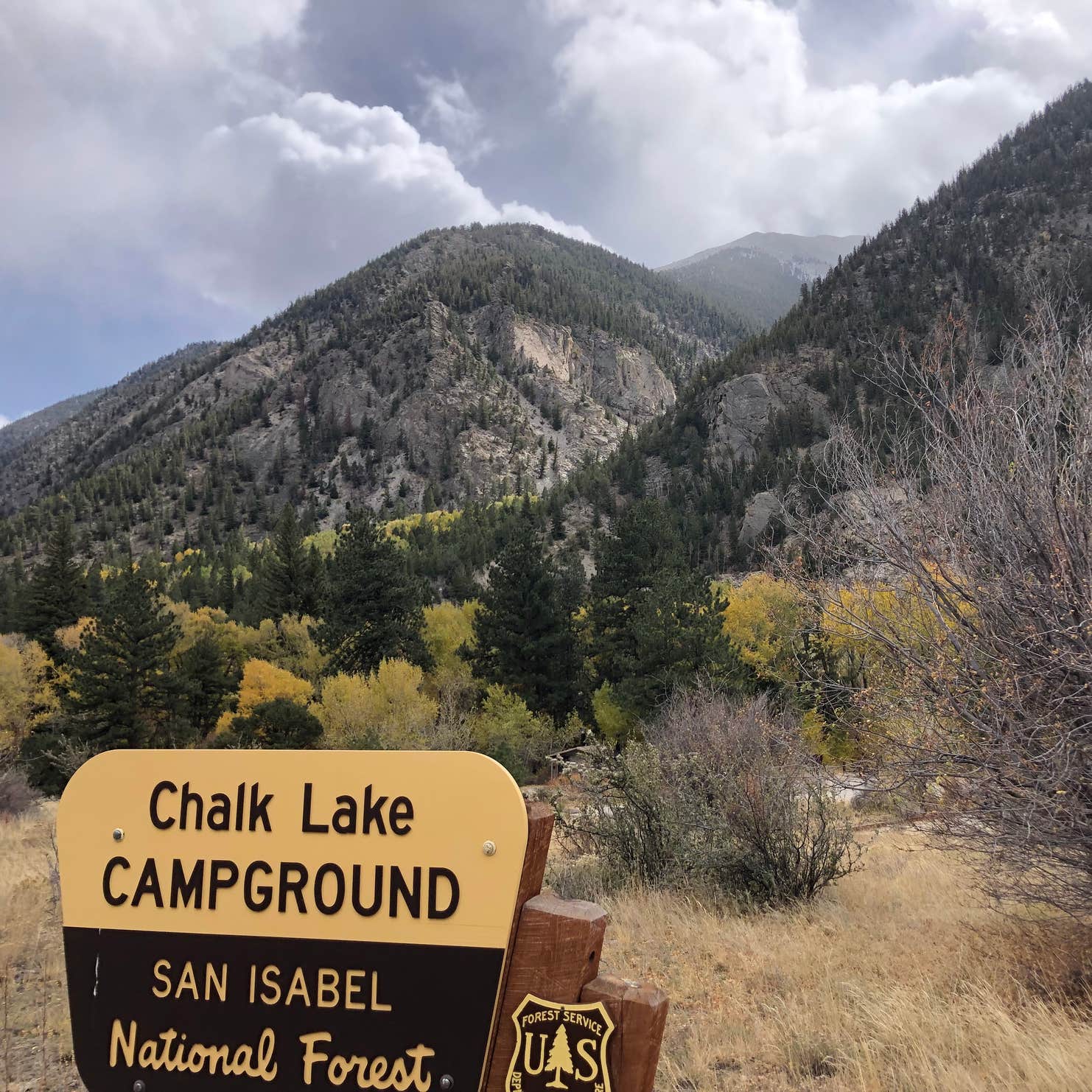 Chalk Lake Camping Salida, CO