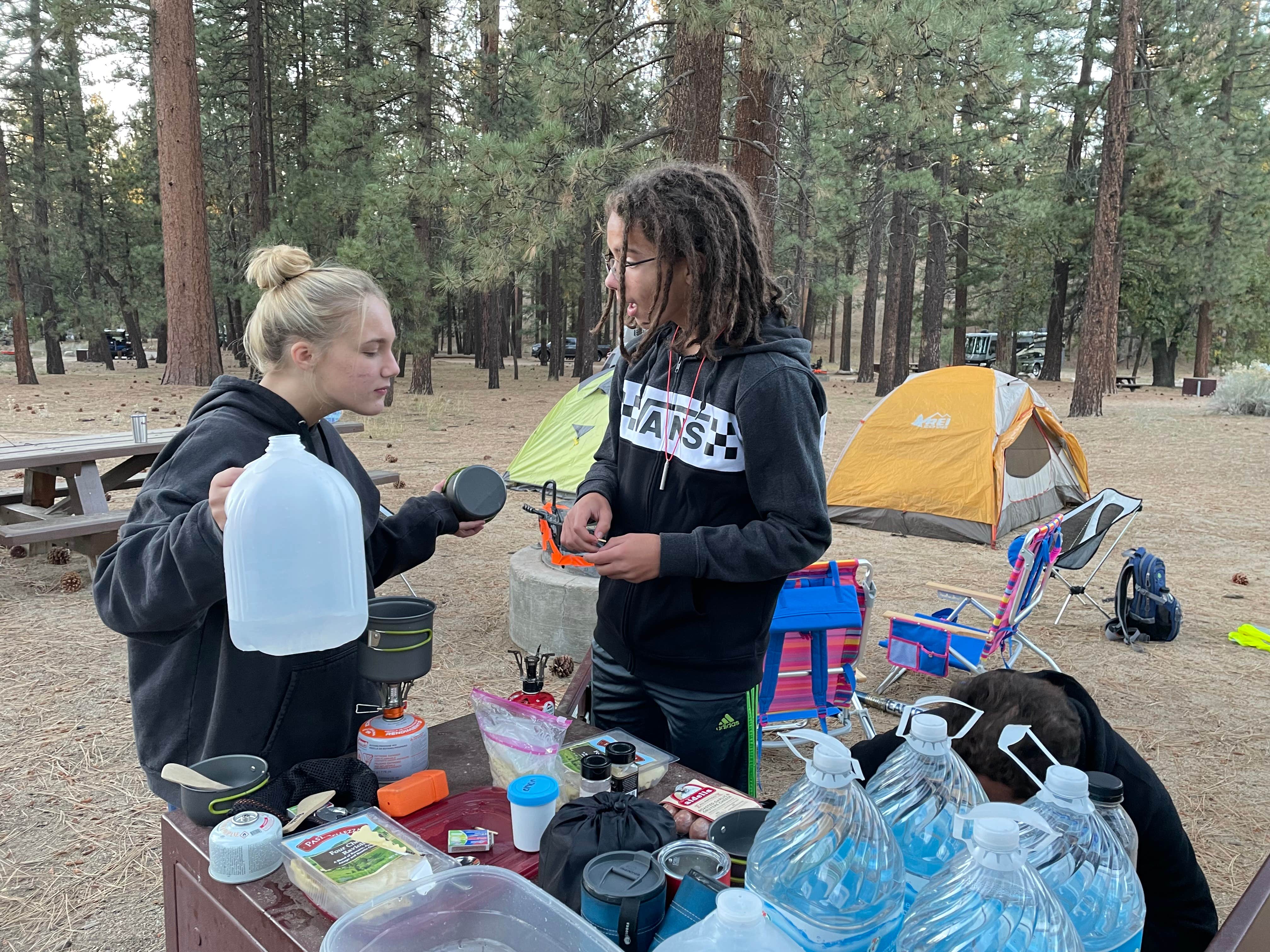 Little L.'s photo at Barton Flats Family Campground near Yucaipa, CA