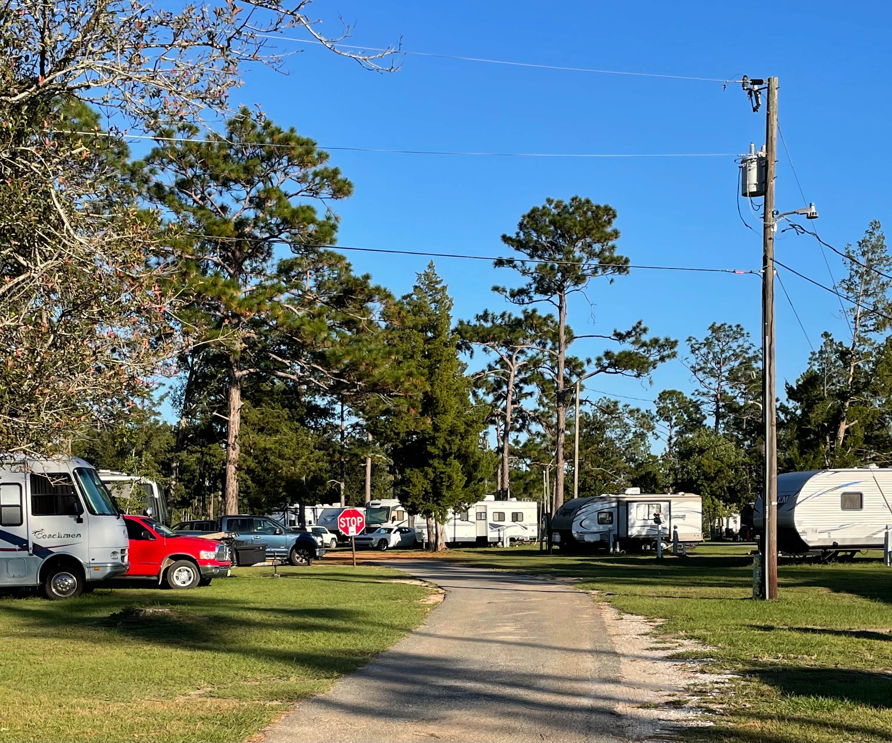 Camping near Falling Waters State Park Campground: Pine Lake RV Park, Fountain, Florida