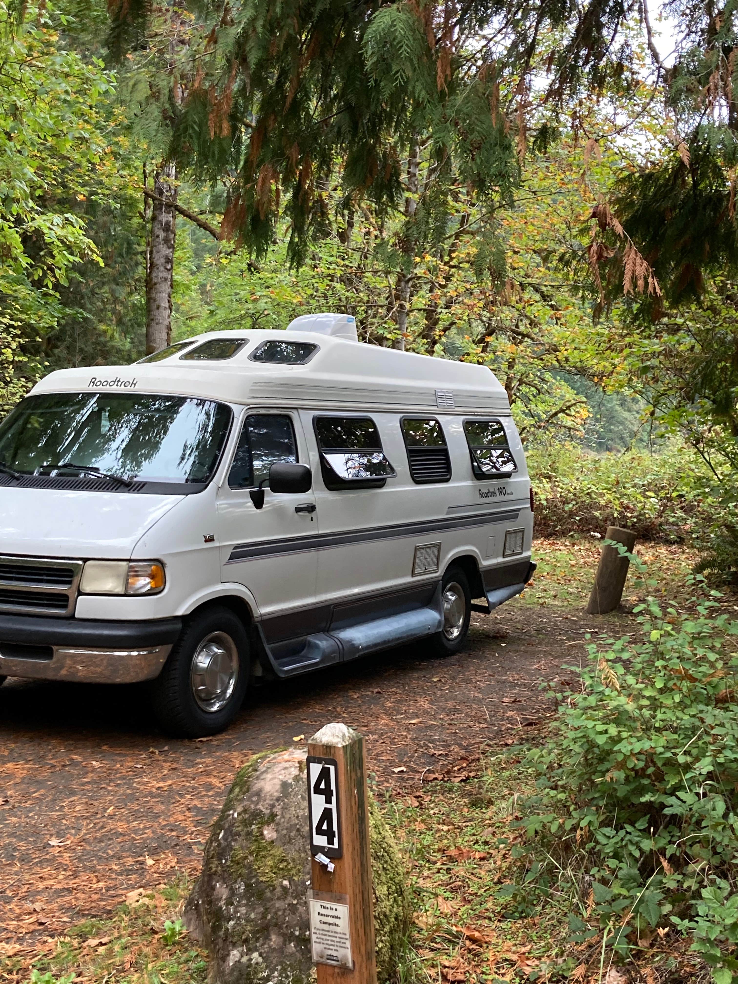 Tanya B.'s photo of rv camping at Black Canyon Campground - Willamette NF near Oakridge, OR