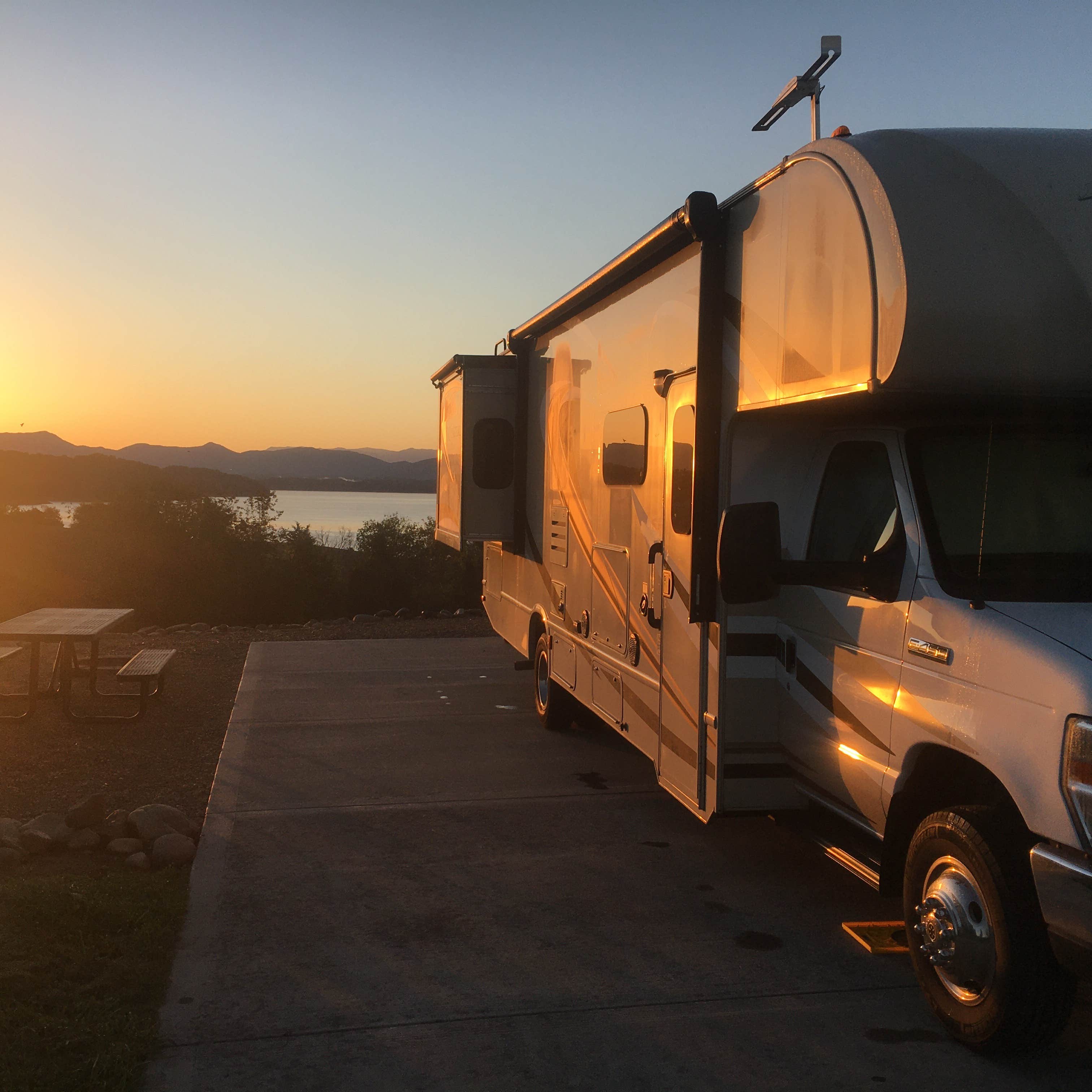 Norman M.'s photo of rv camping at Anchor Down RV Resort near La Follette, TN