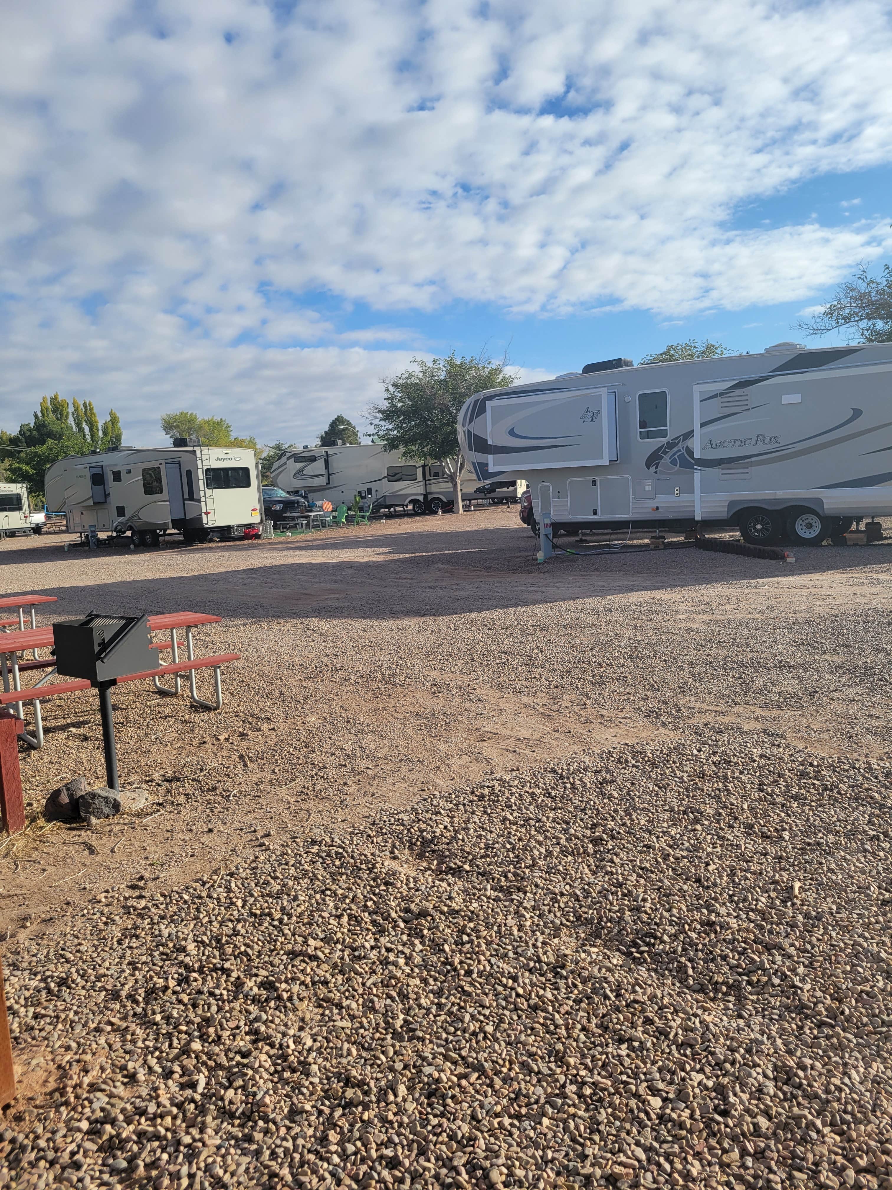Mark P.'s photo of rv camping at Holbrook/Petrified Forest KOA near Chambers, AZ