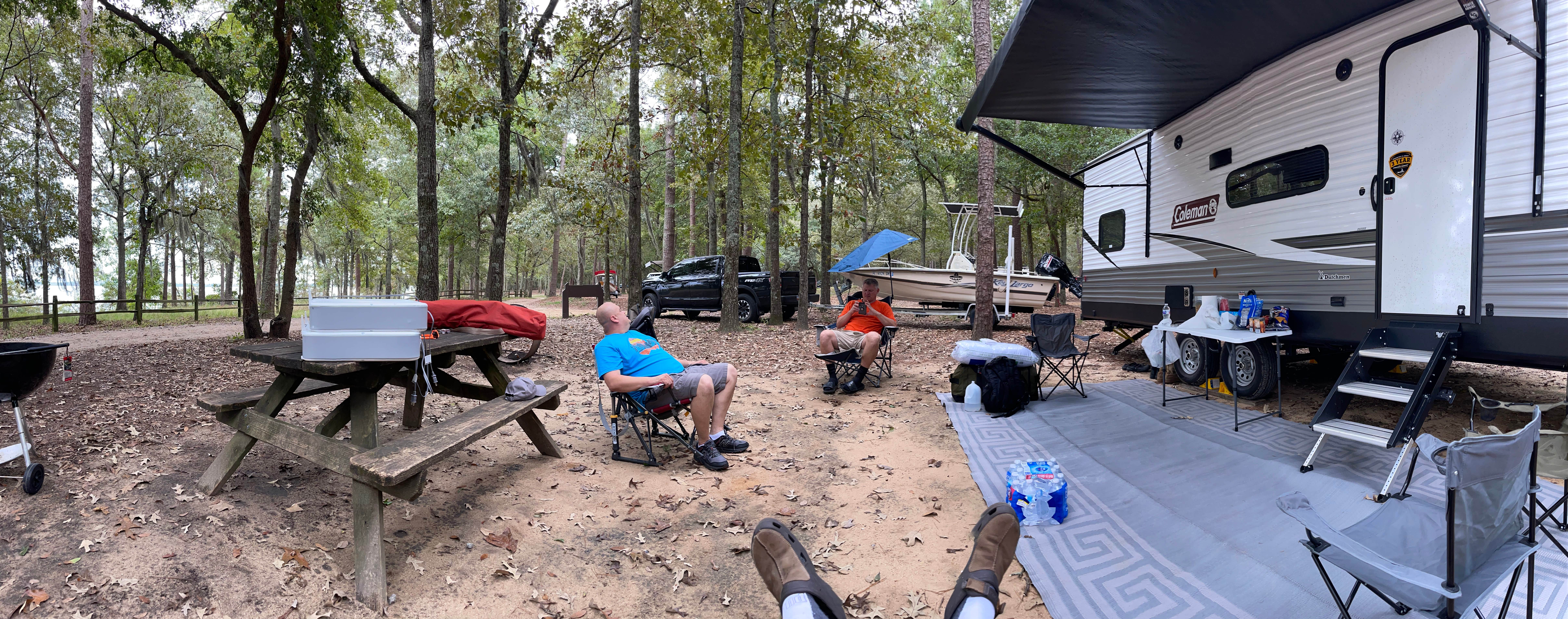 Jonah J.'s photo at Cypress View Campground — Santee State Park near Orangeburg, SC