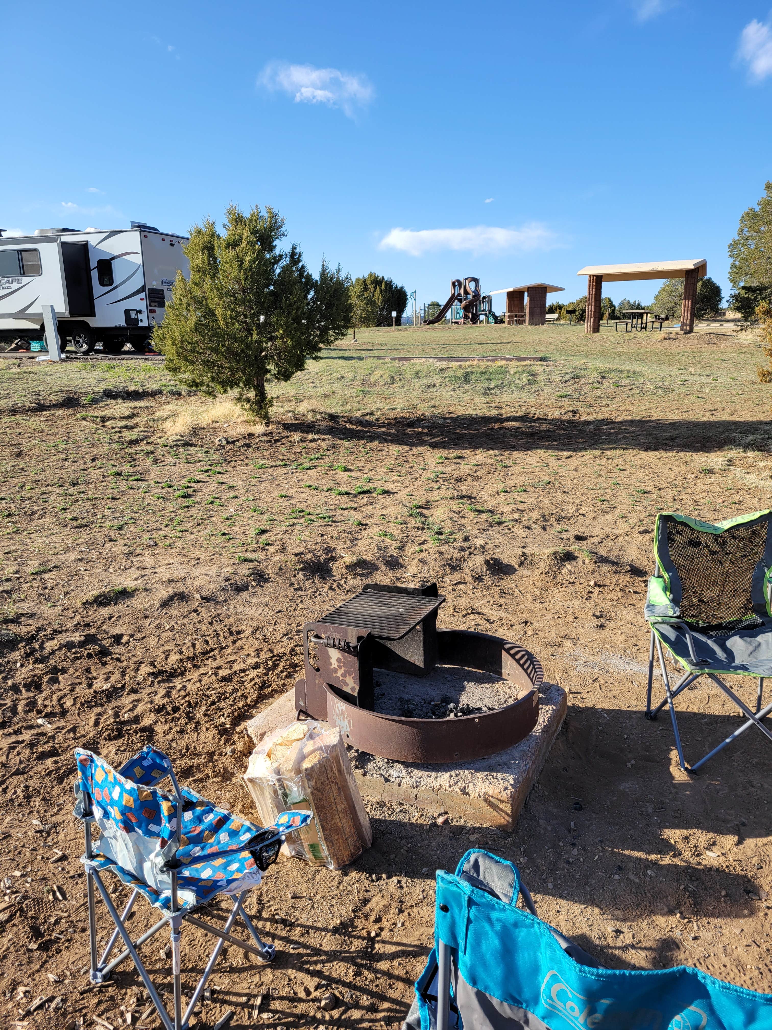 Megan's photo of rv camping at Carpios Ridge Campground — Trinidad Lake State Park near Raton, NM