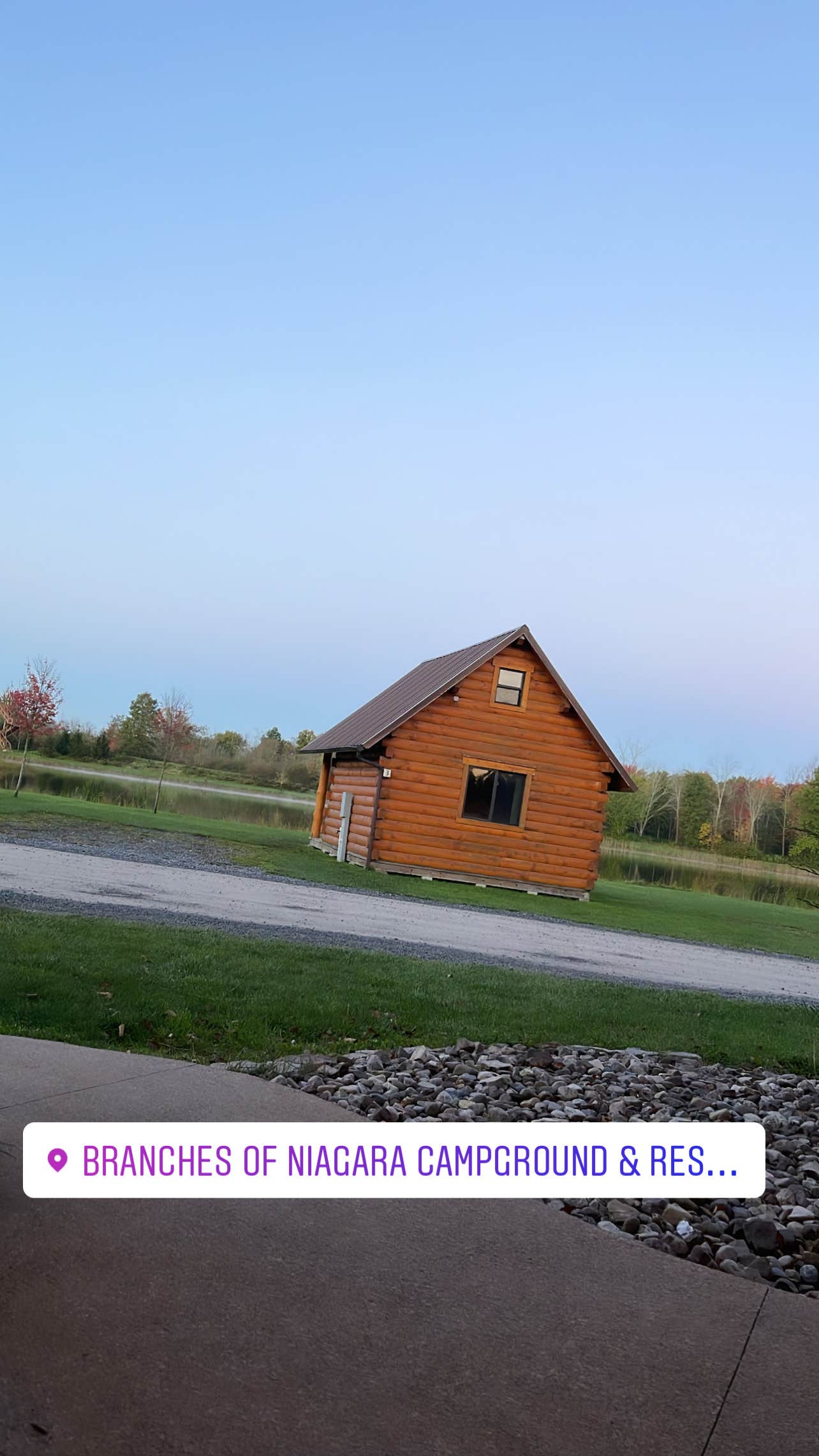 Ali A.'s photo of glamping accommodations at HTR Niagara Campground near Gowanda, NY