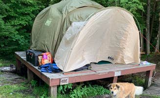 The Other Kim K.'s photo at Meacham Lake Campground near Paul Smiths, NY