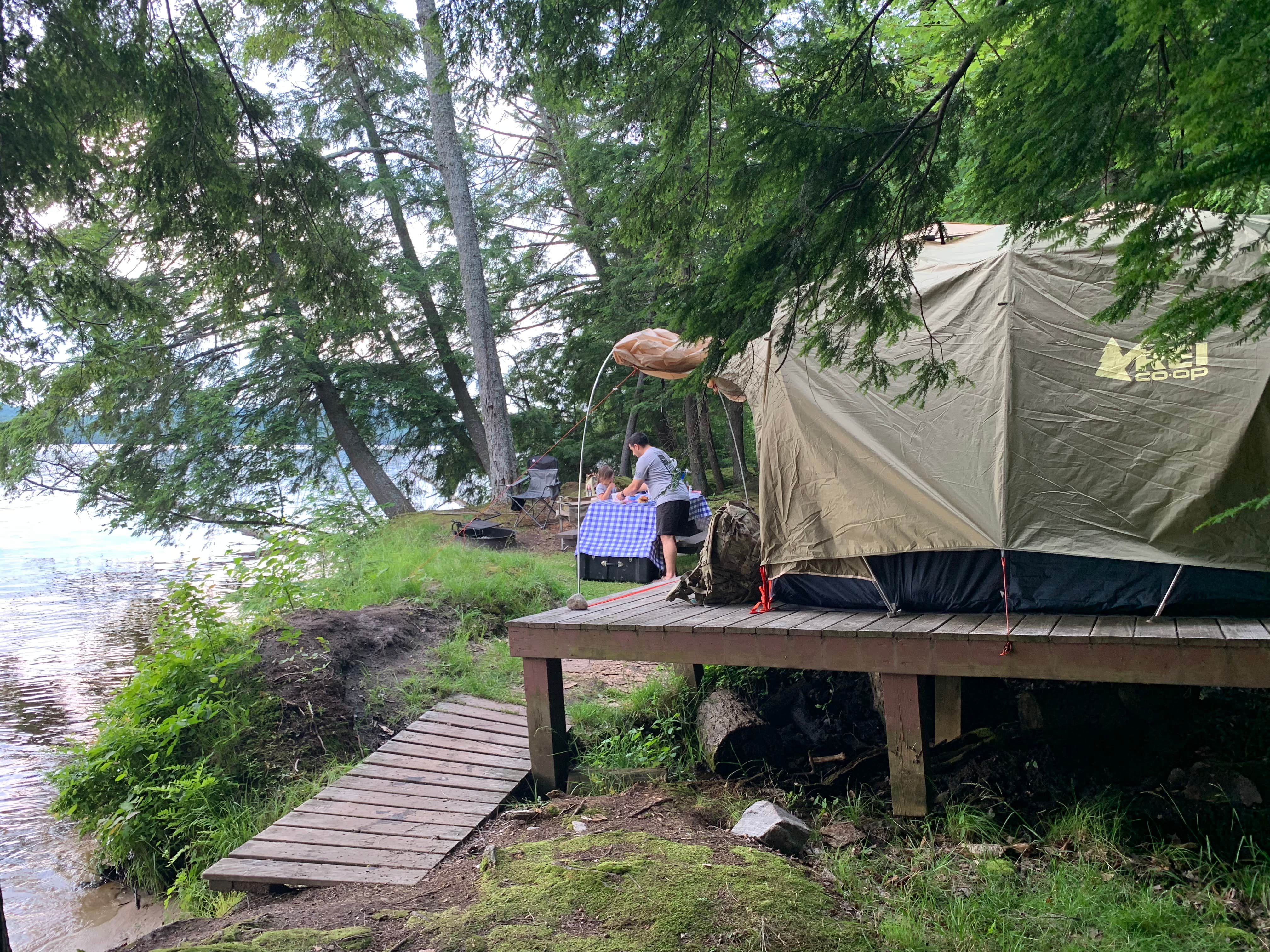 Camper submitted image from Meacham Lake Adirondack Preserve - 5