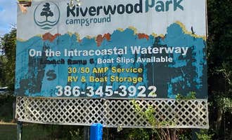 Camping near Sugar Mill Ruins Travel Park: Riverwood Park Campground, Oak Hill, Florida