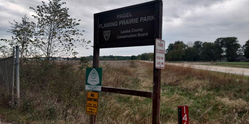 Camper submitted image from Flaming Prairie Park