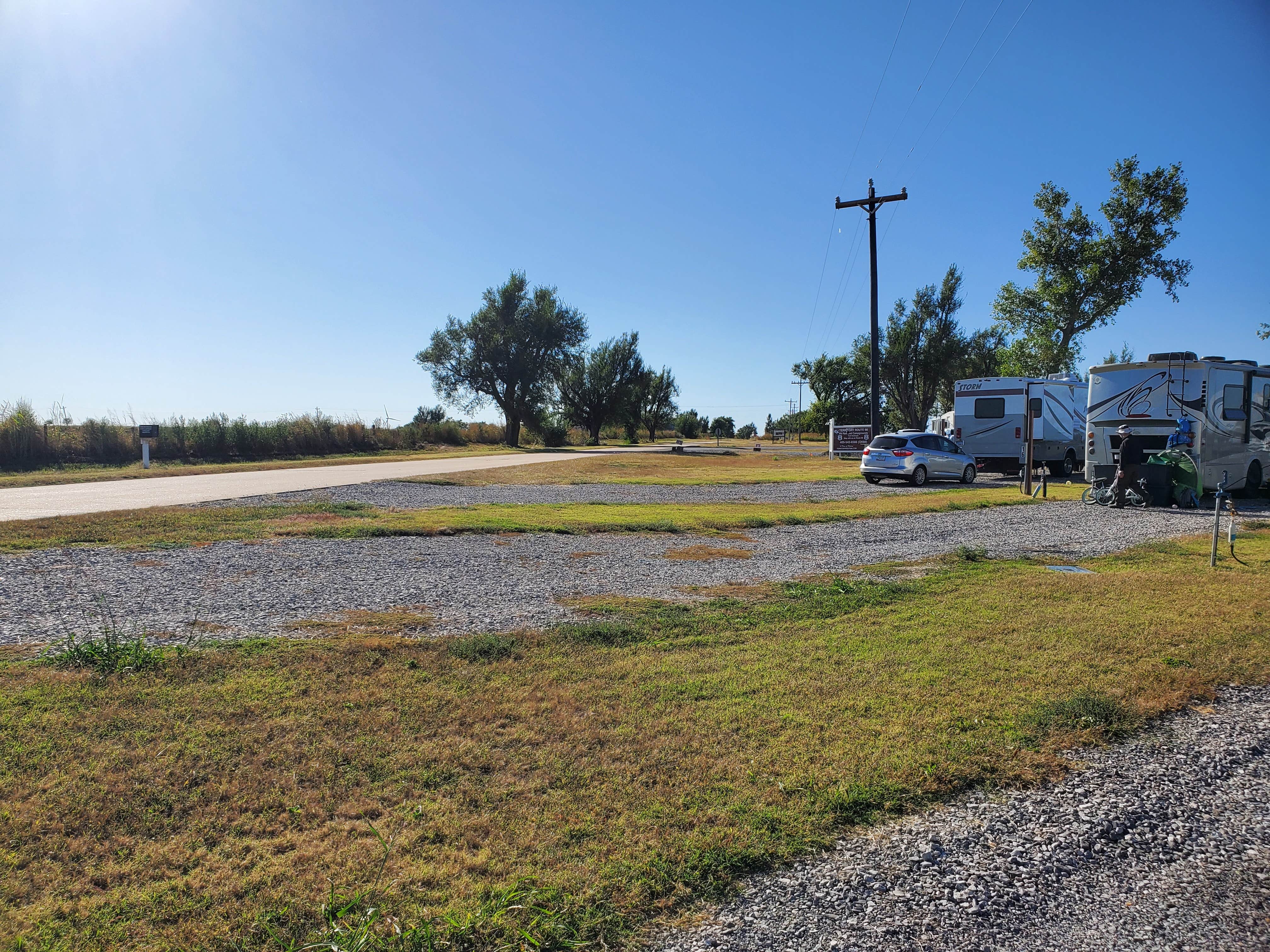 william G.'s photo of rv camping at Territory Route 66 RV Park & Campgrounds near Hinton, OK