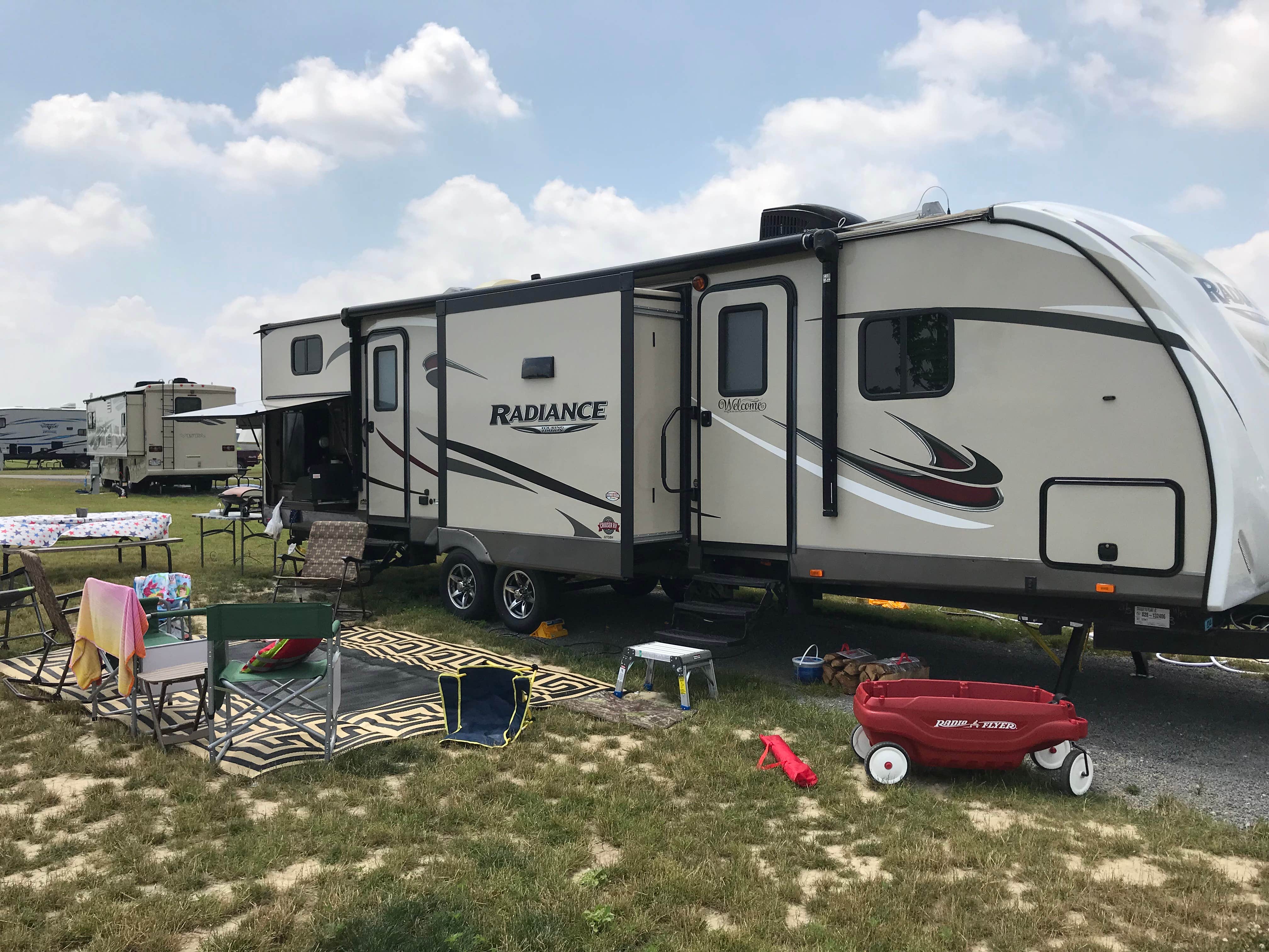Jocelyn C.'s photo of rv camping at Sauder Village Campground near Defiance, OH