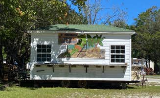 Stuart K.'s photo of glamping accommodations at Rocks Pond Campground & Marina near Ridgeville, SC