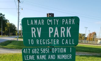 Camping near Osage Prairie RV Park: Lamar City Park, Sheldon, Missouri