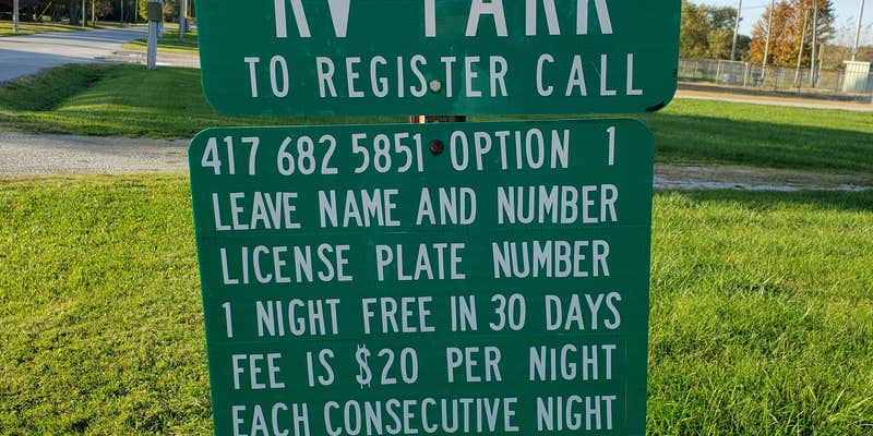 Camper submitted image from Lamar City Park