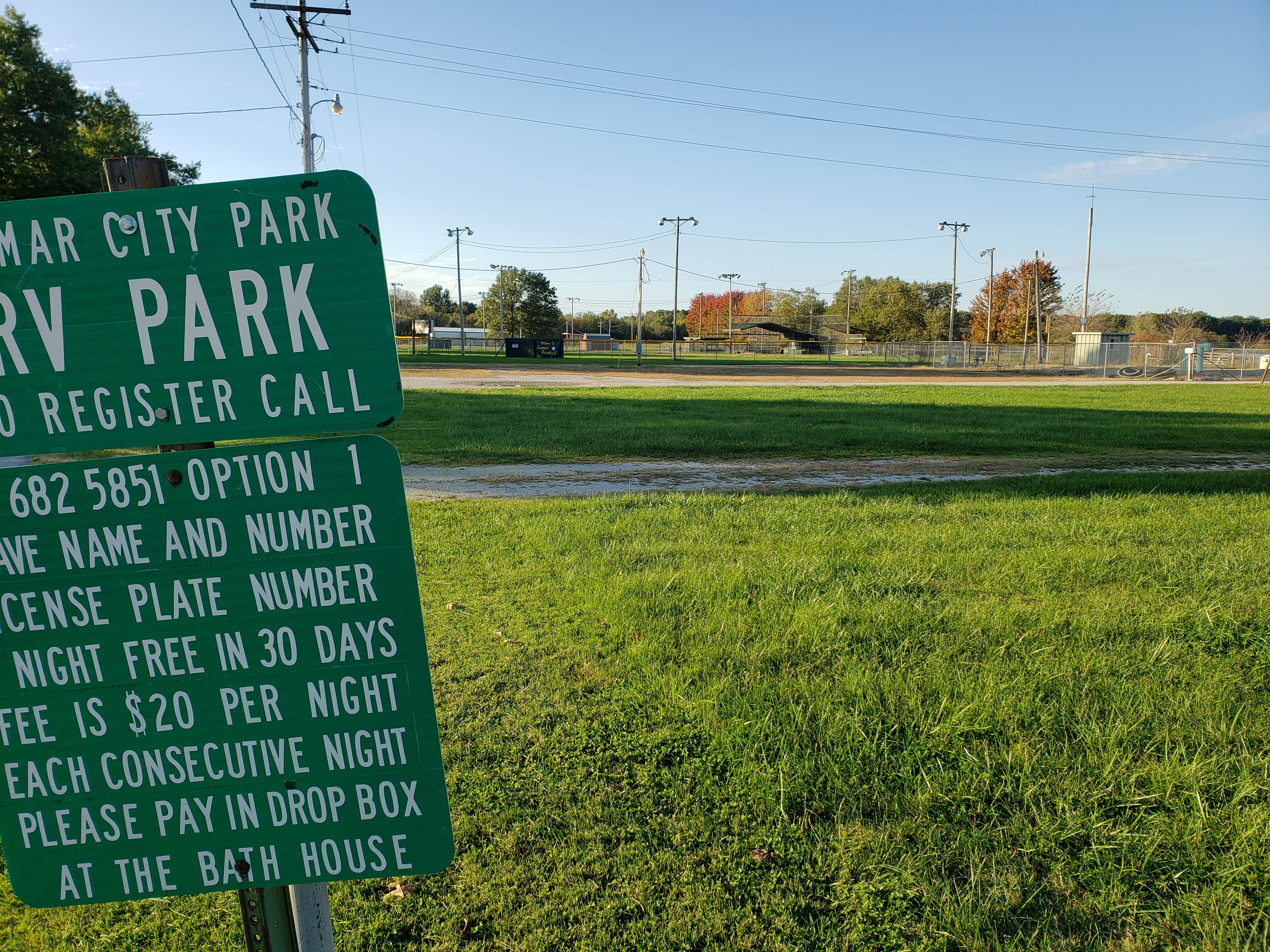 Camper submitted image from Lamar City Park - 2