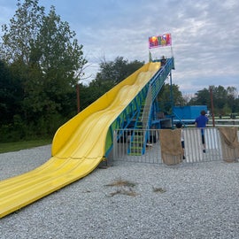 family fun park at campground