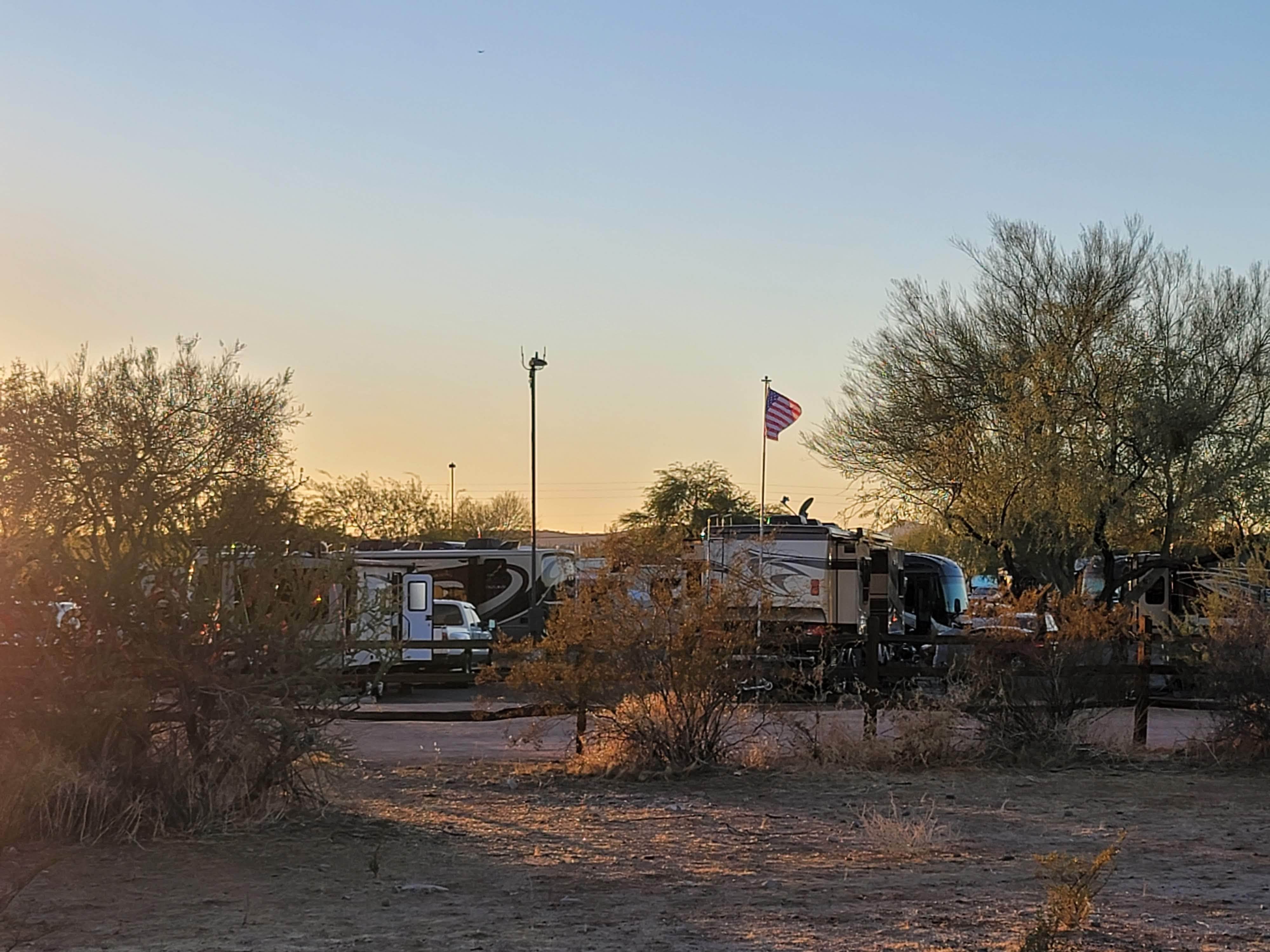 Kloee S.'s photo of rv camping at Eagle View RV Resort at Fort Mcdowell near Gold Canyon, AZ