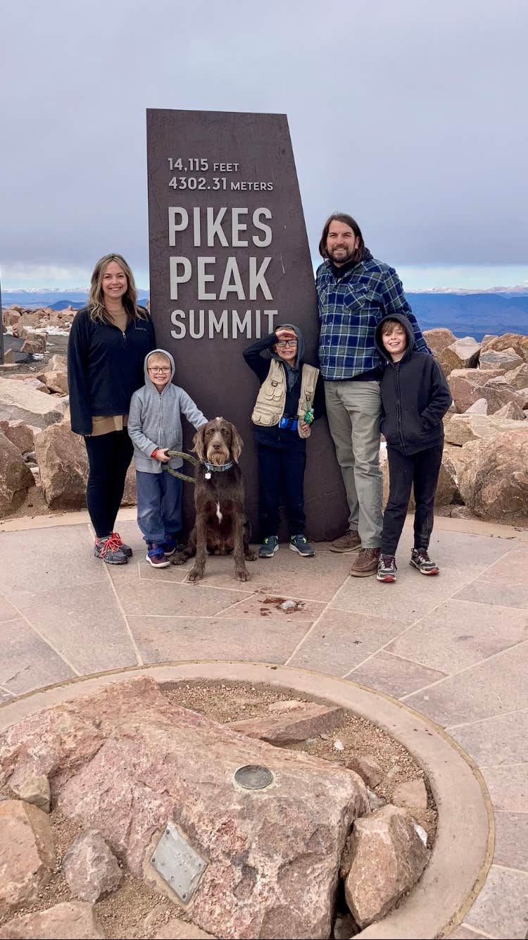 Todd V.'s photo of camping with pets at Pikes Peak RV Park near Colorado Springs, CO