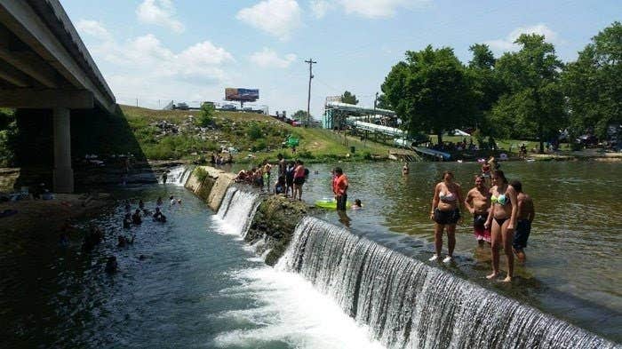 Camper-submitted photo at Flint Creek near Neosho, MO