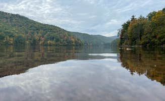 adrian F.'s photo of a dispersed camping area at Switzer Lake Dispersed Camping near Elkton, VA