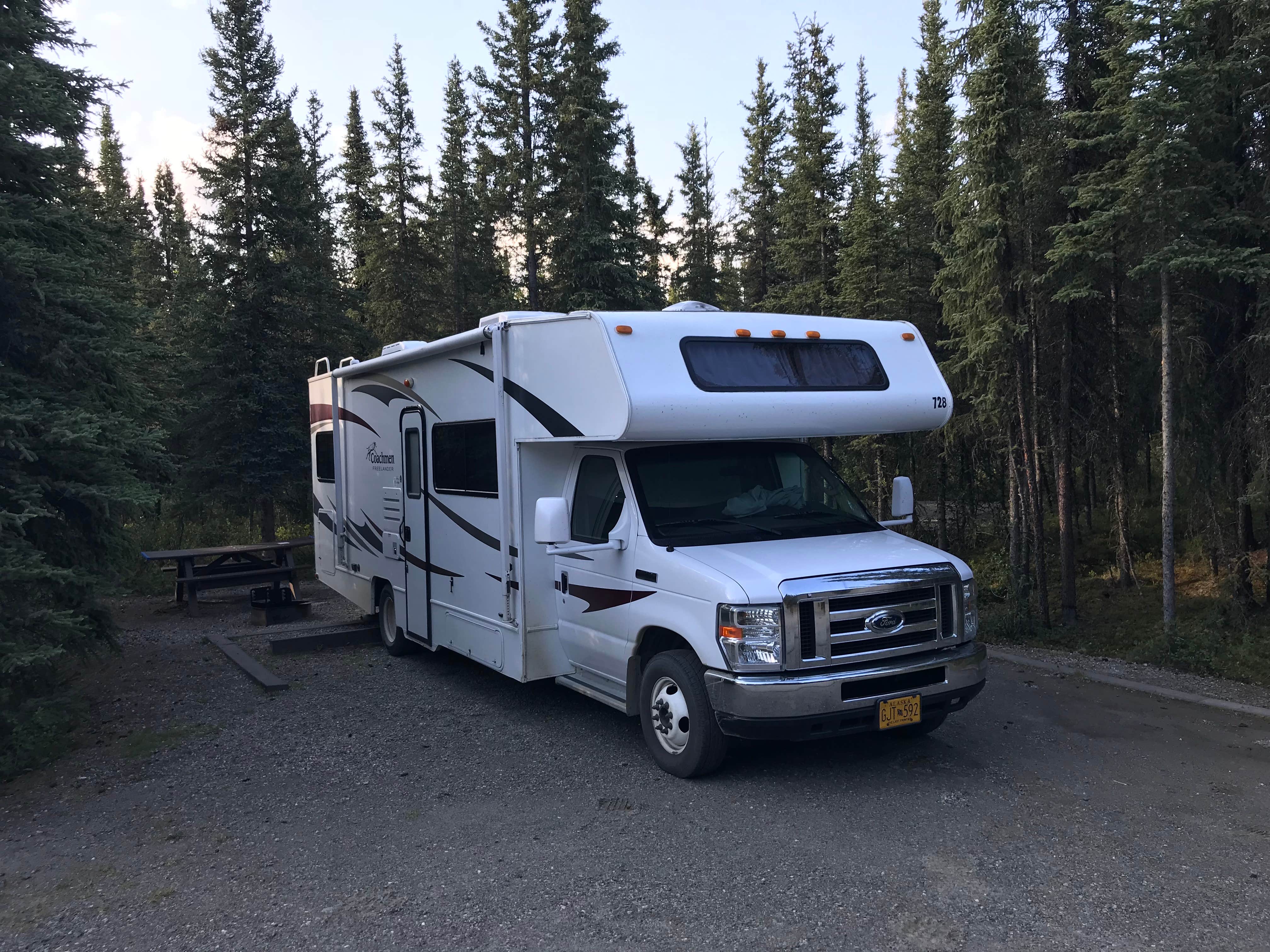 Delaine N.'s photo of rv camping at Riley Creek Campground — Denali National Park near Denali National Park