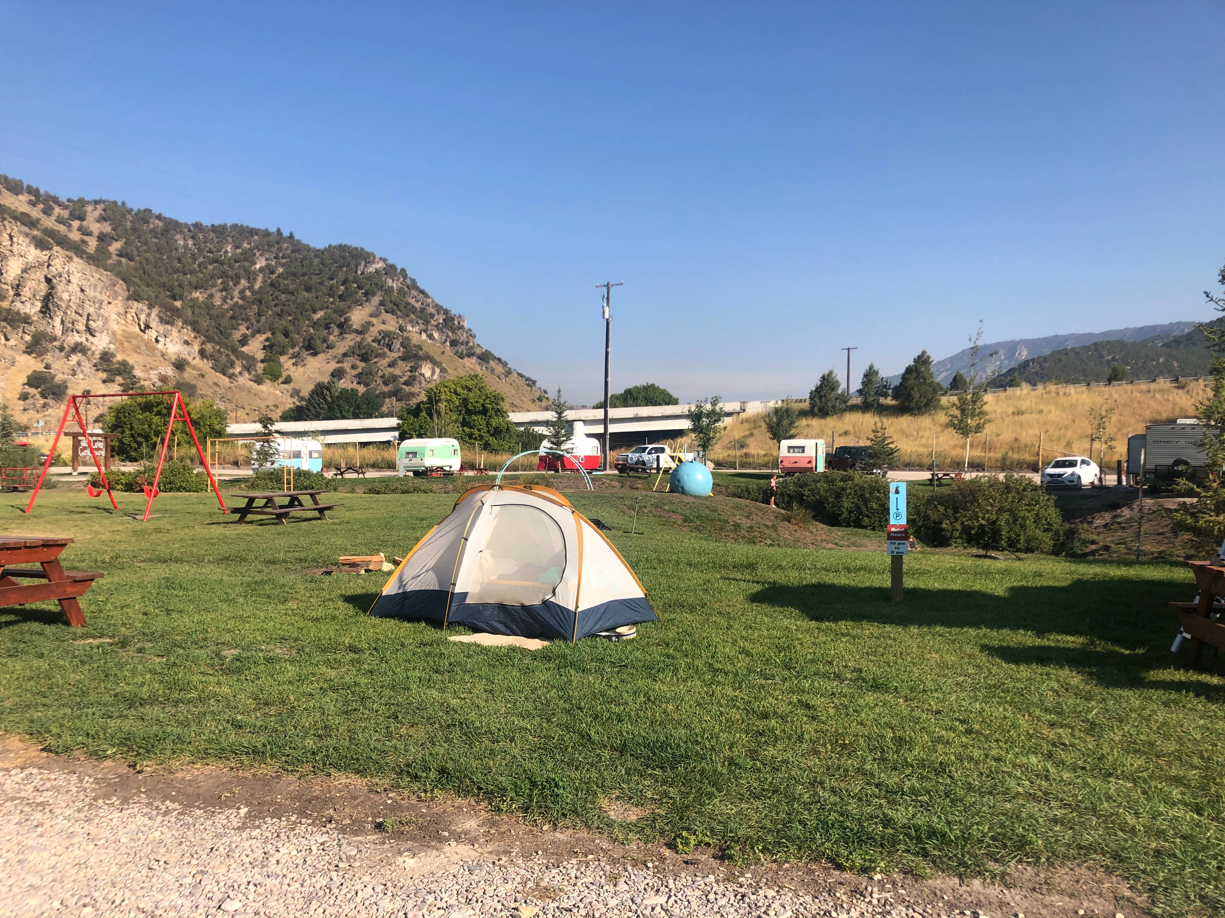 Hayley K.'s photo at Lava Campground near Soda Springs, ID