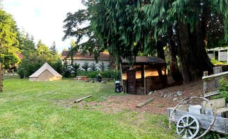 Bryan N.'s photo of tent camping at Sequim Glamping near Edmonds, WA