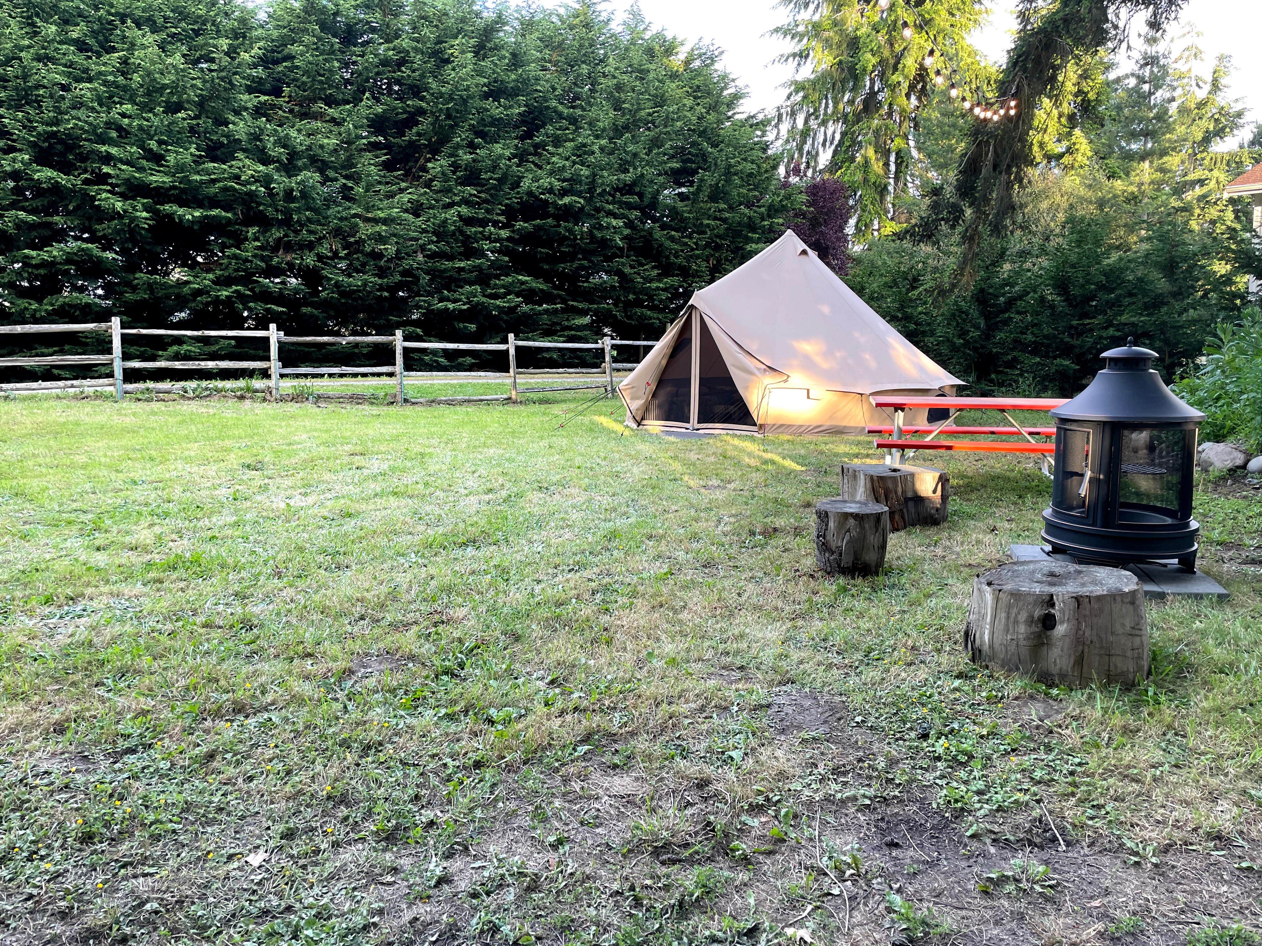 Camper-submitted photo at Sequim Glamping near Port Angeles, WA