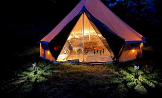 Camping near Deer Park Mountain View: Sequim Glamping, Carlsborg, Washington