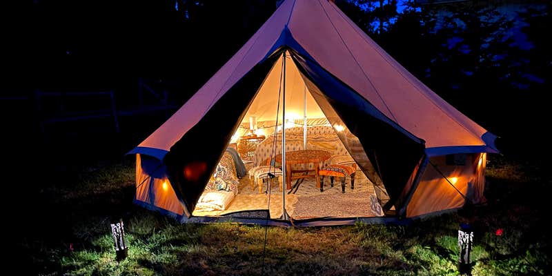 Camper submitted image from Sequim Glamping