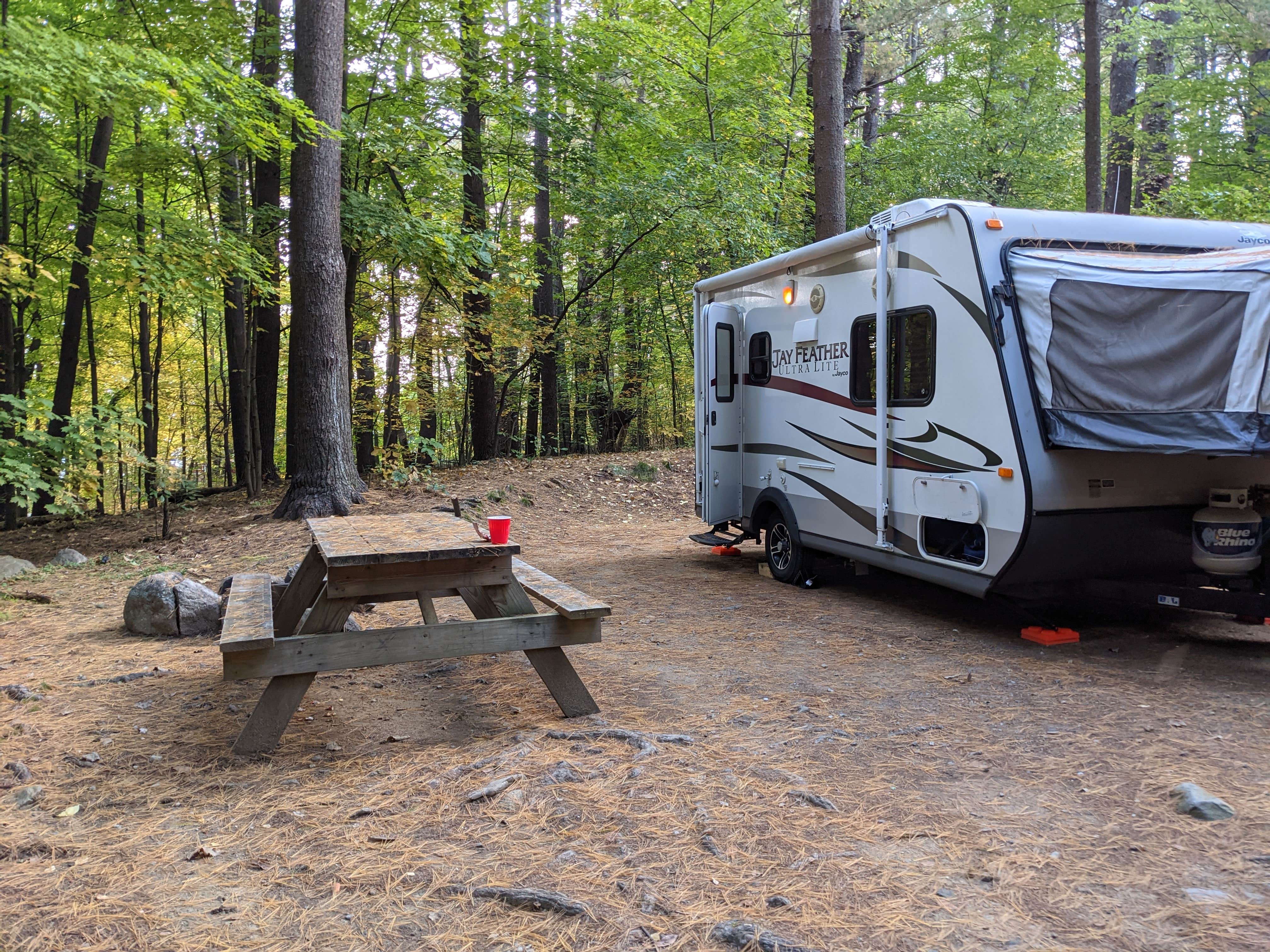 Robin's photo of rv camping at Spacious Skies Minute Man near Petersham, MA