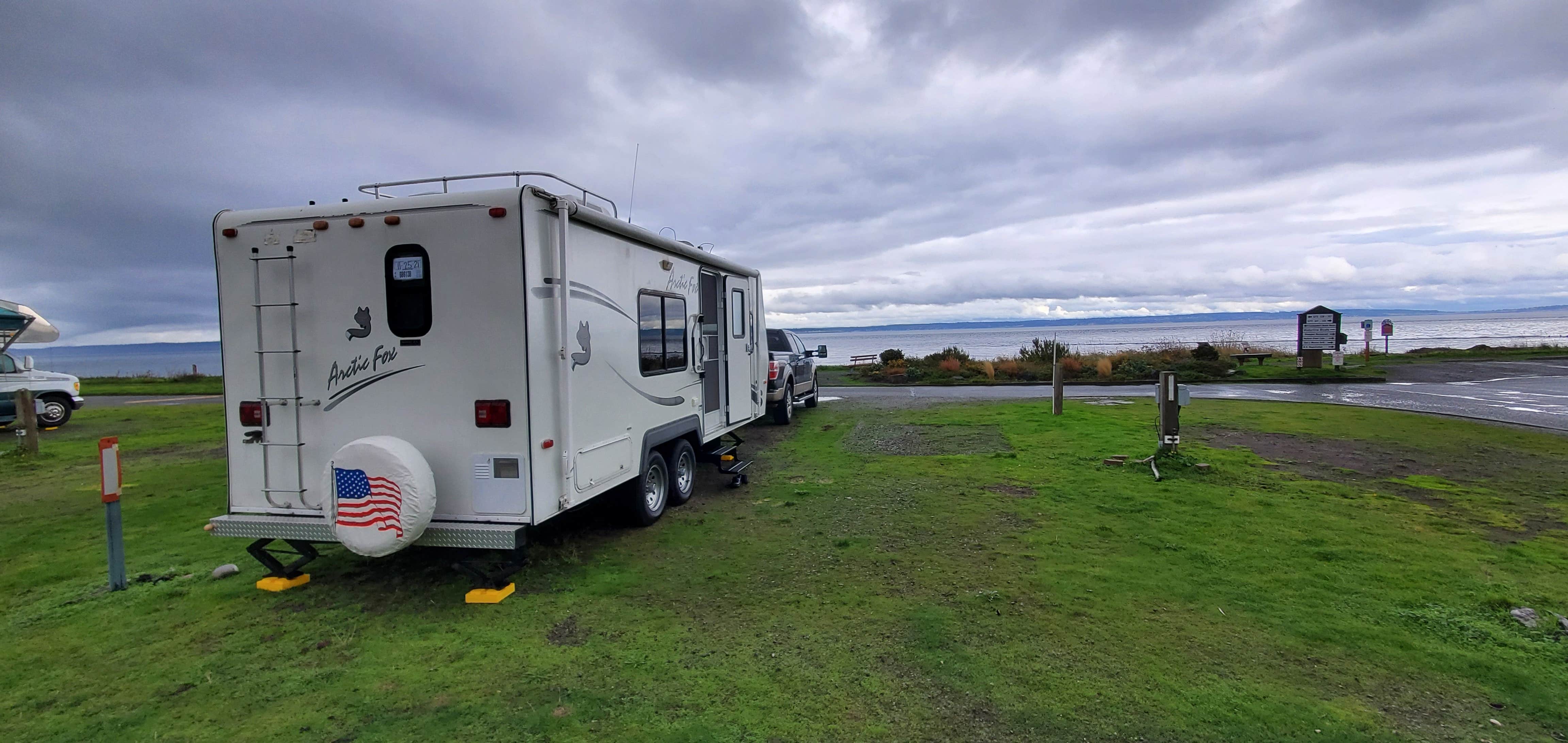 Gary R.'s photo of rv camping at Point Hudson Marina & RV Park near Freeland, WA
