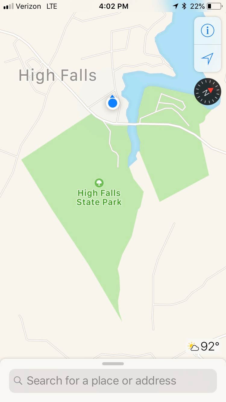 Camper submitted image from High Falls State Park Campground - 5