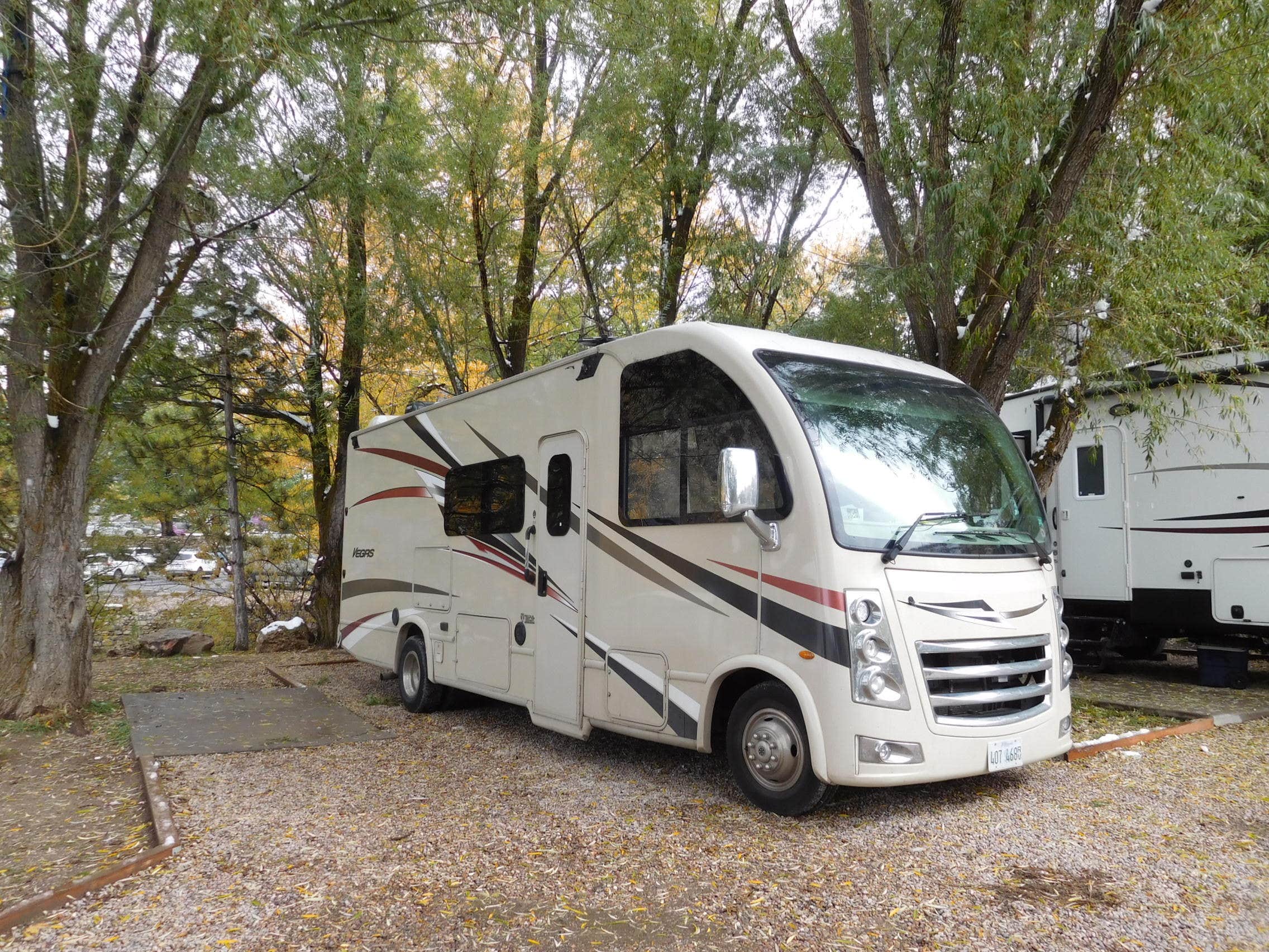 Debra M.'s photo of rv camping at Lava Hot Springs Spa Motel & RV Park near Rockland, ID