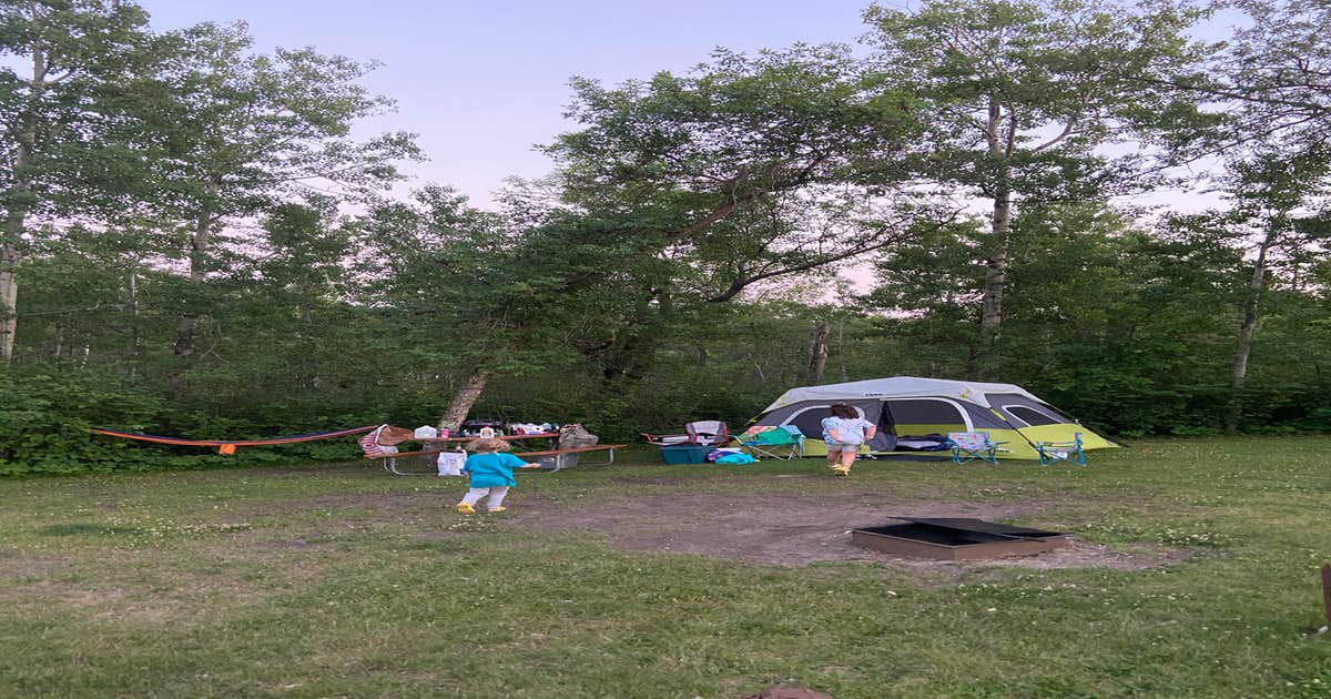 Lake Metigoshe State Park Campground
