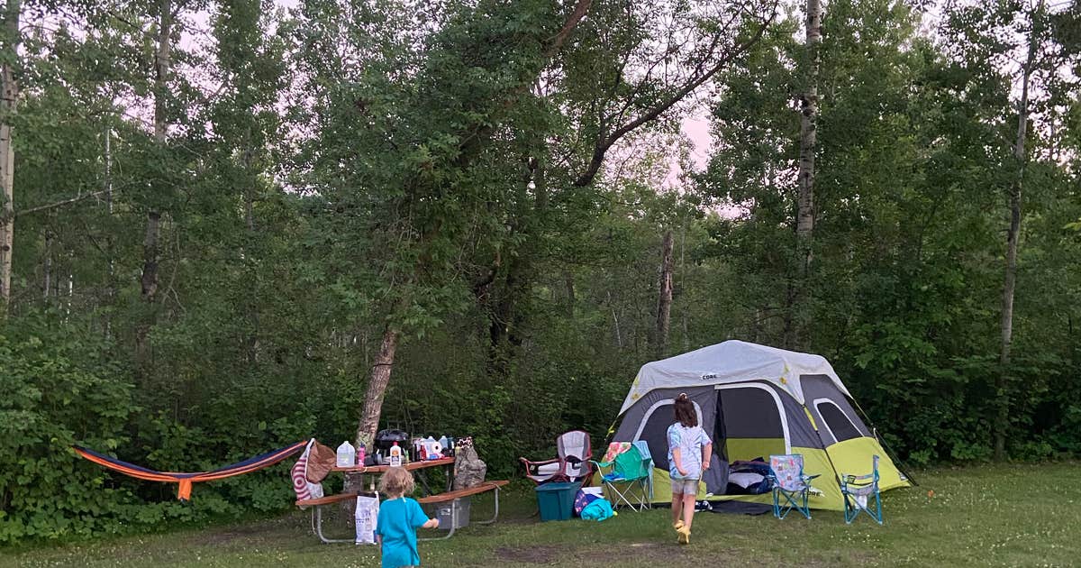 Lake Metigoshe State Park Campground