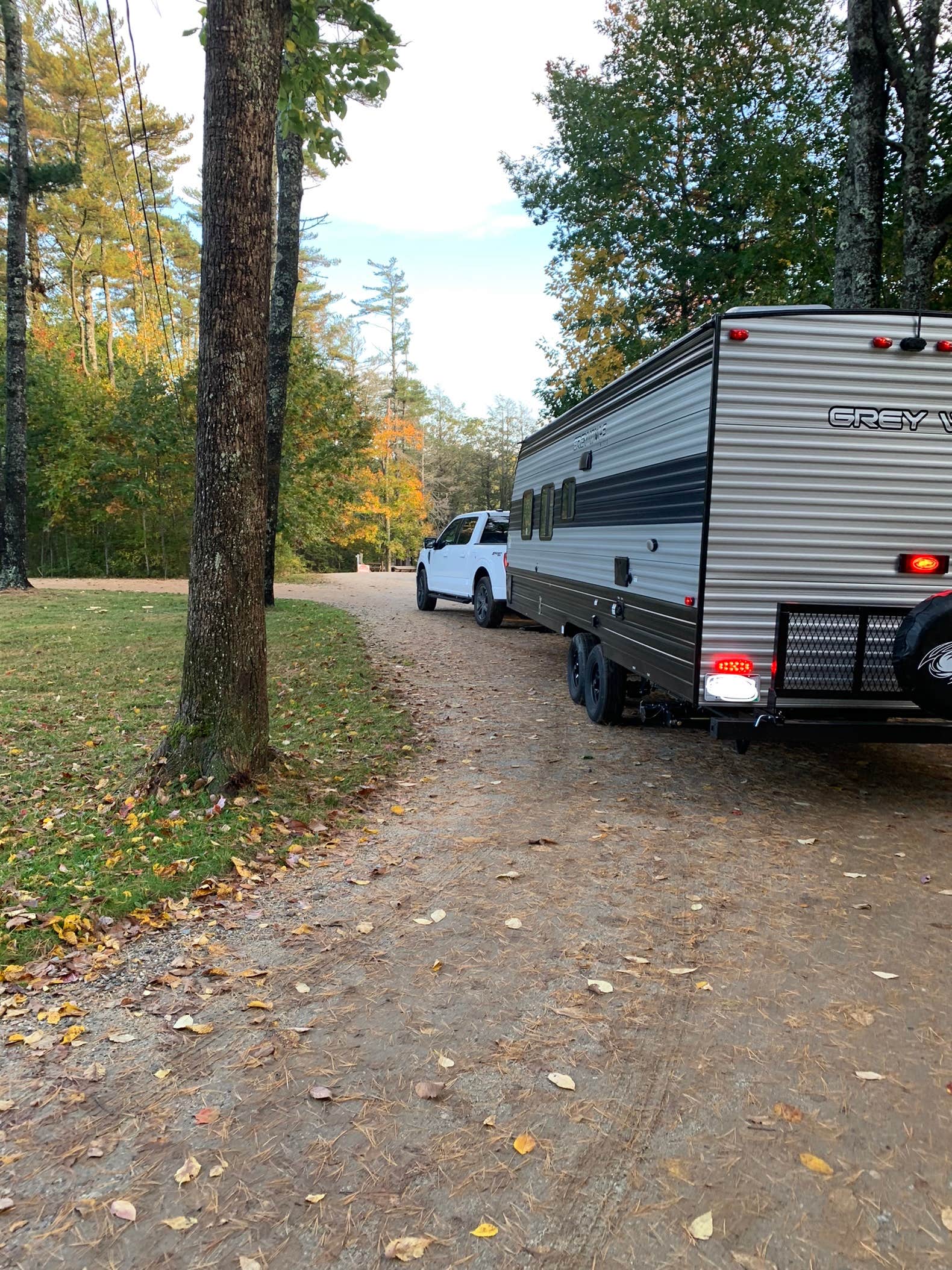 Courtney J.'s photo of rv camping at Wolfe's Neck Oceanfront Campground near South Freeport, ME
