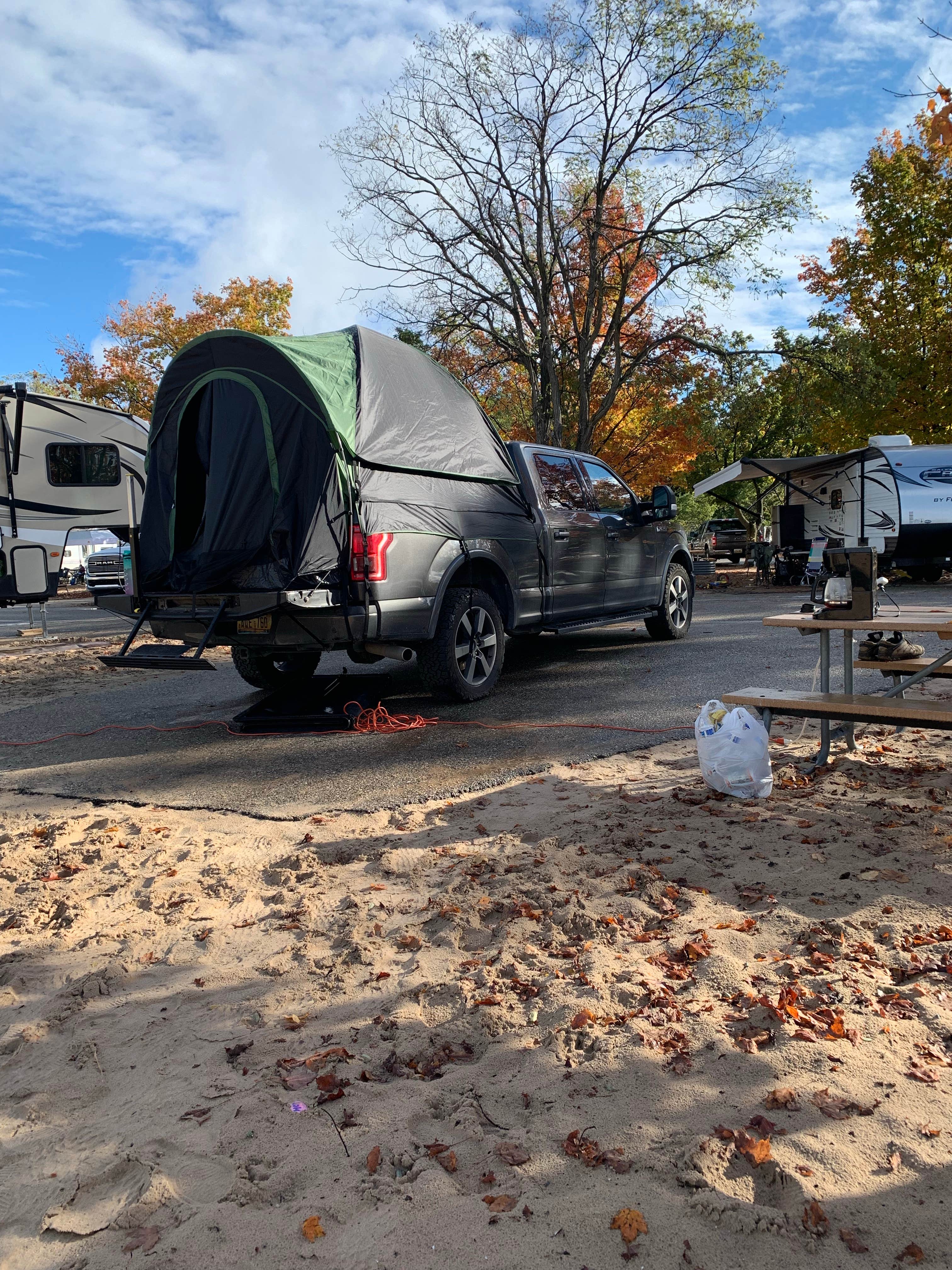 Melissa M.'s photo at Mears State Park Campground near Mears, MI