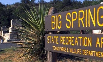 Camping near Denton High Chaparral RV Park: Moss Creek Lake, Big Spring, Texas