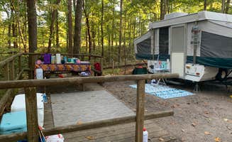 Claire O.'s photo of rv camping at Holly Ridge Family Campground near Roaring Gap, NC