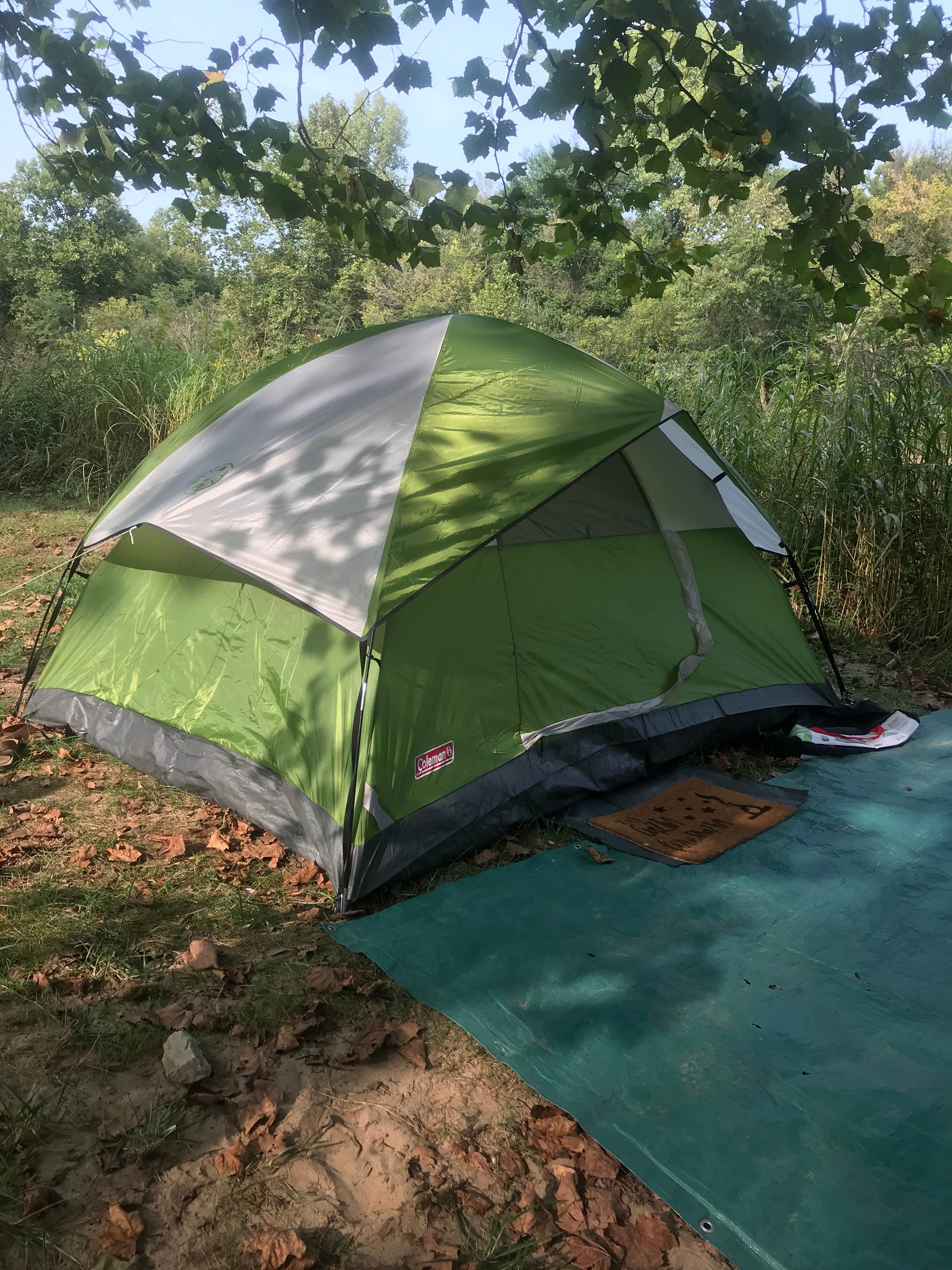 Lerin P.'s photo of tent camping at Morgan’s Outdoor Adventures near Blue Ash, OH