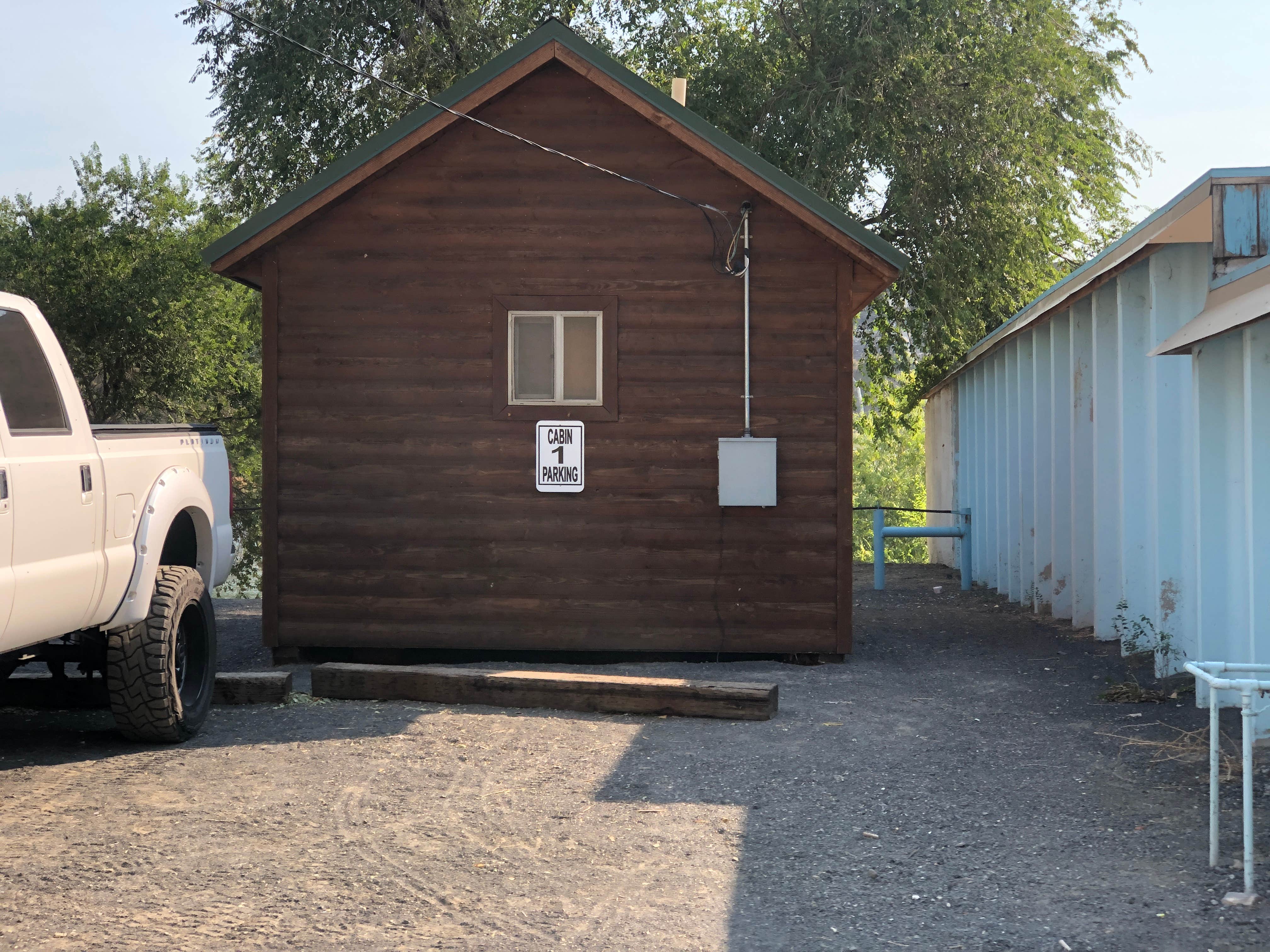 Hayley K.'s photo of a cabin at 1000 Springs Resort near Fairfield, ID