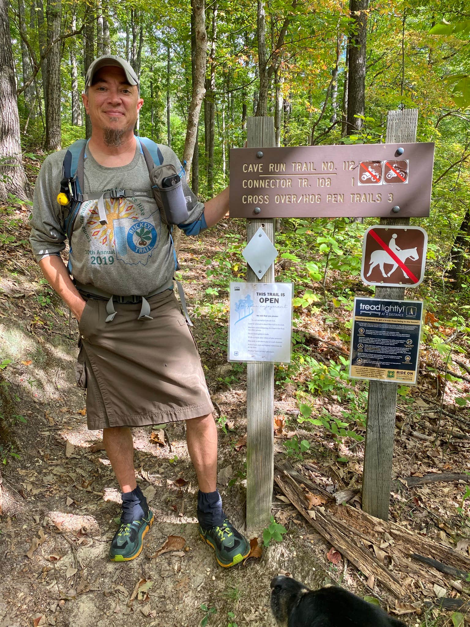 Shannon G.'s photo of camping with pets at Zilpo Campground near Sandy Hook, KY