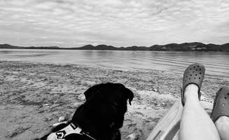 Shannon G.'s photo of camping with pets at Zilpo Campground near Prestonsburg, KY