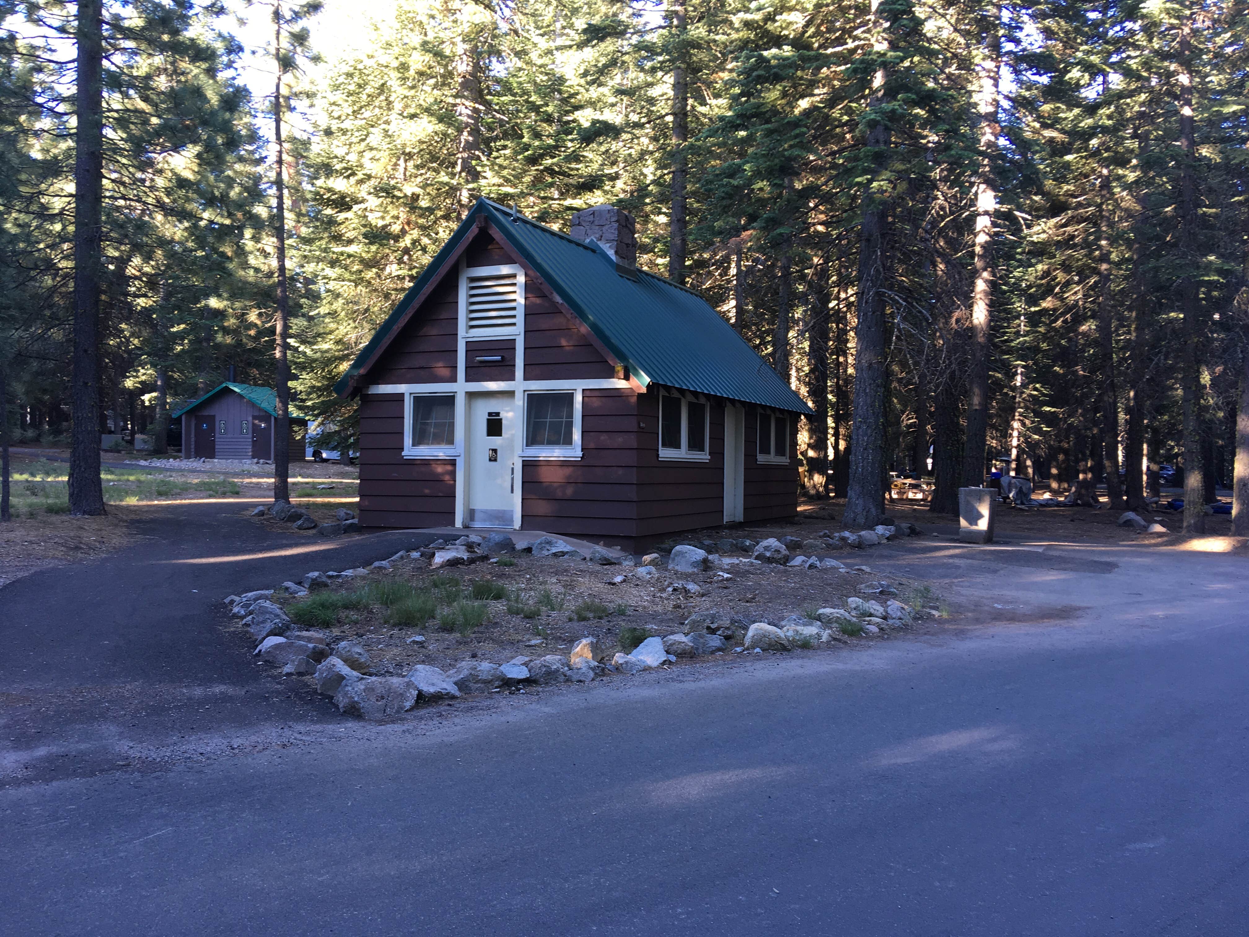 Celina M.'s photo of a cabin at Manzanita Lake Campground — Lassen Volcanic National Park near Belden, CA