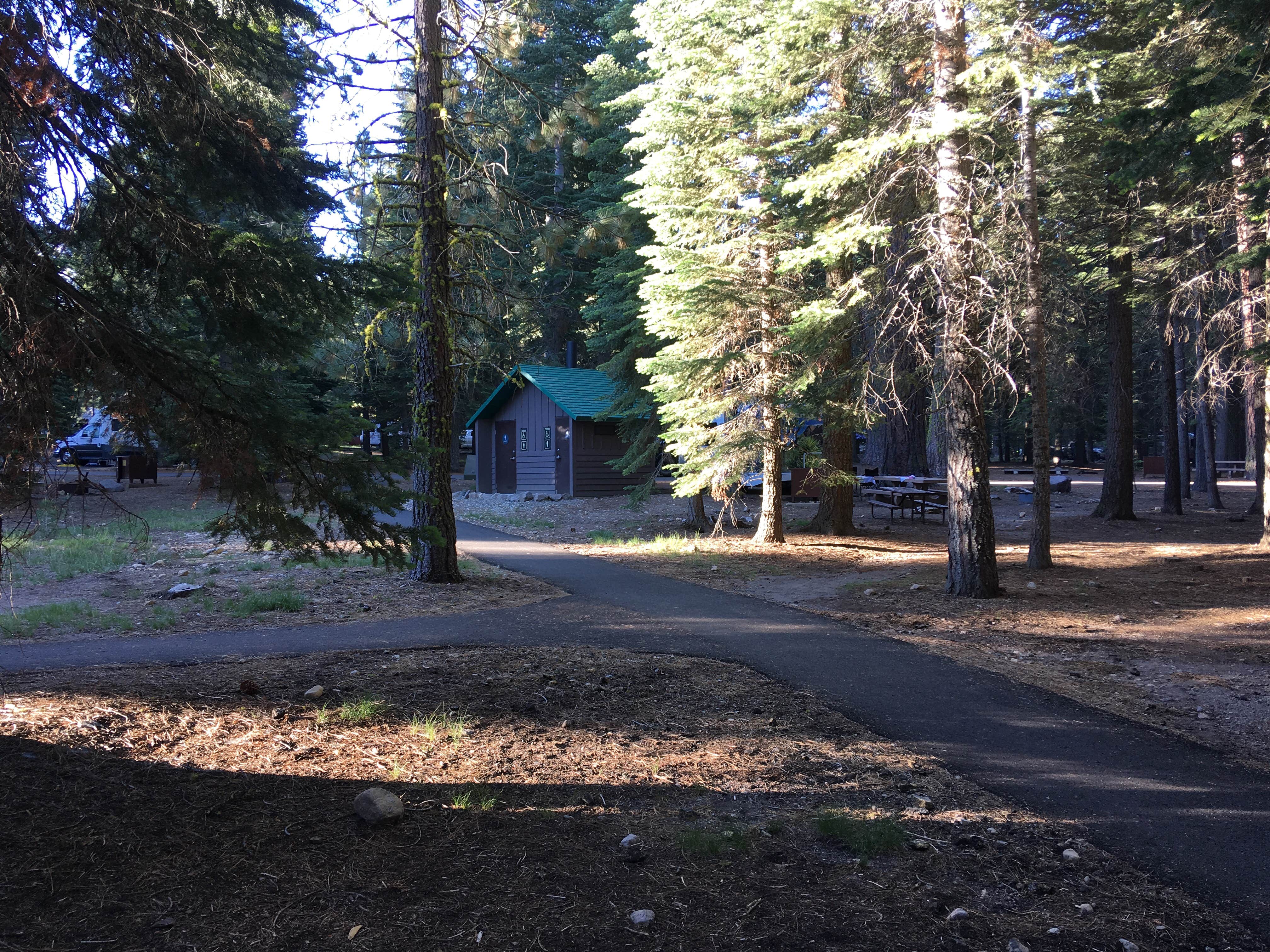 Celina M.'s photo of a cabin at Manzanita Lake Campground — Lassen Volcanic National Park near Shasta-Trinity National Forest