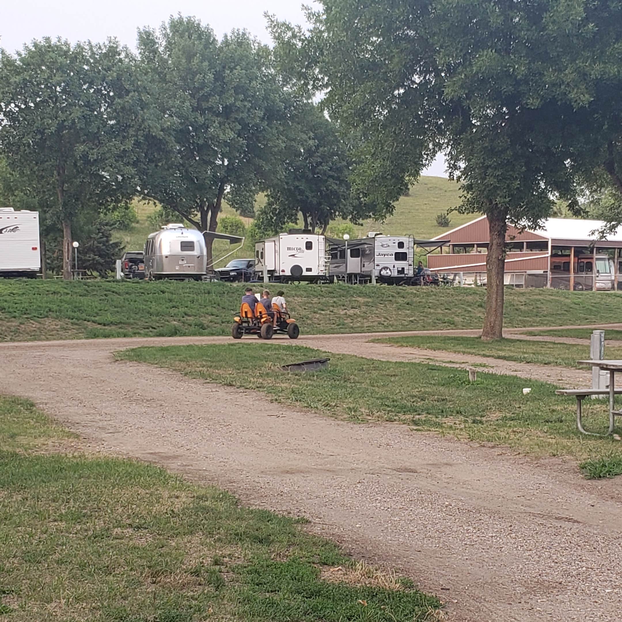 Sandra W.'s photo of rv camping at Sioux Falls Yogi Bear near Canistota, SD