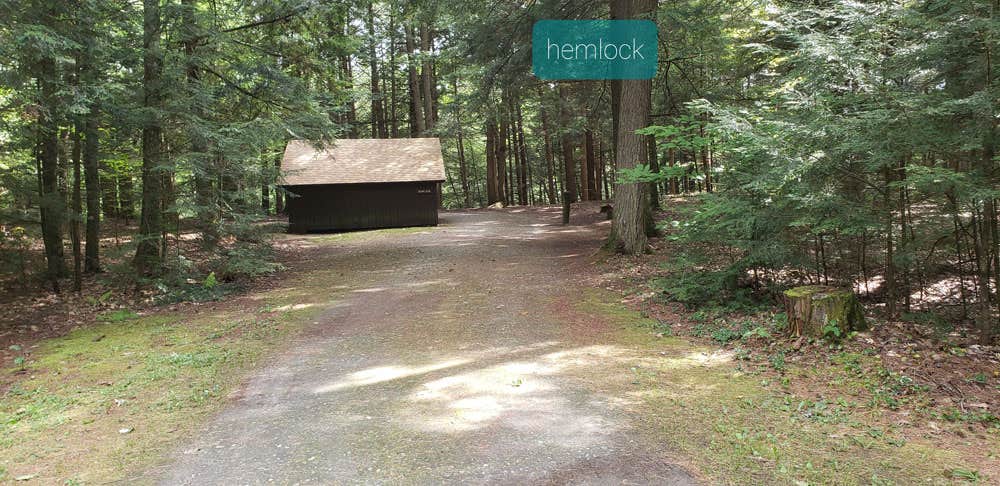 Jean C.'s photo of glamping accommodations at Quechee State Park Campground near Plymouth, VT