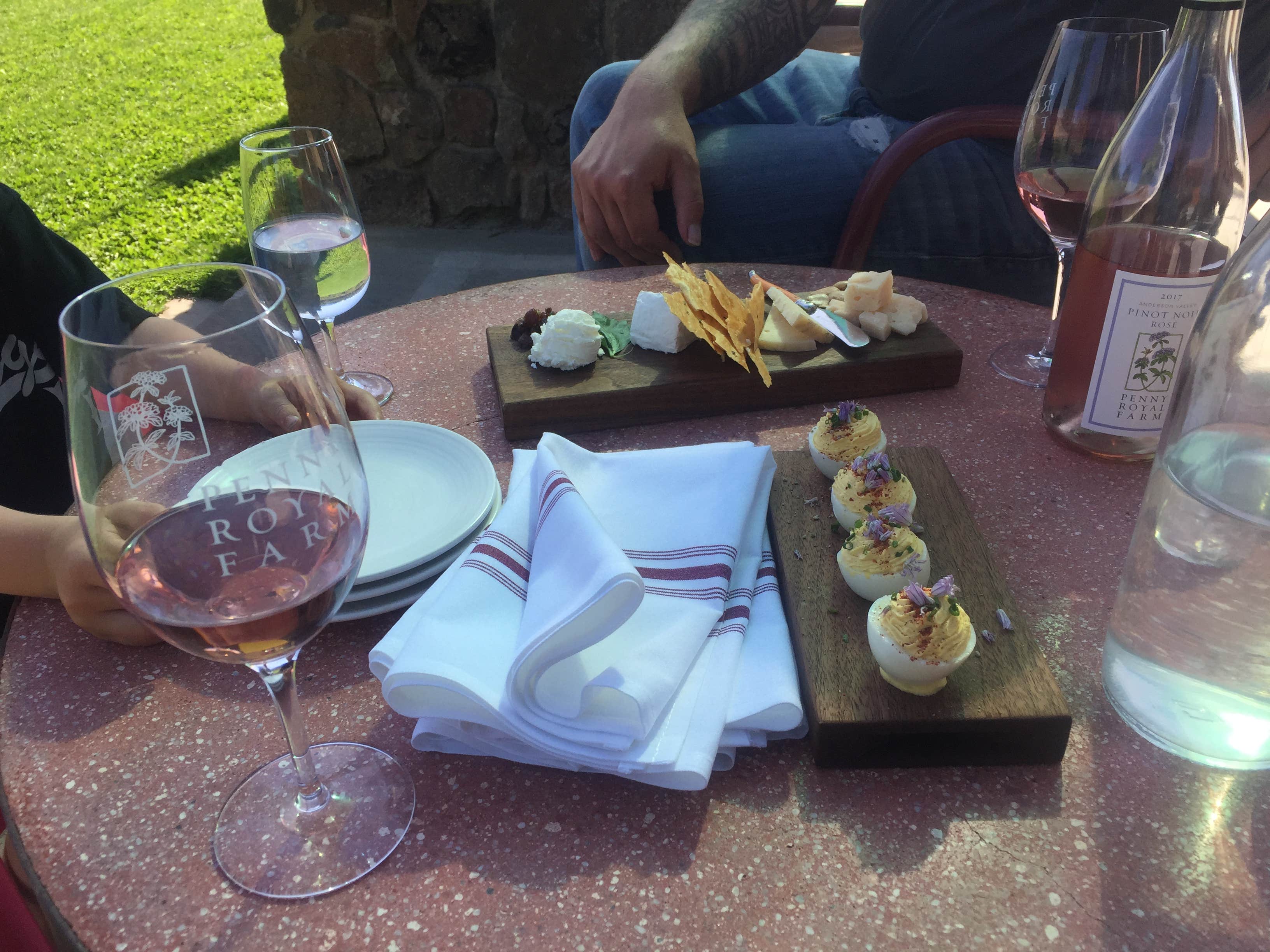 Camper-submitted photo at Hendy Woods State Park Campground near Gualala, CA