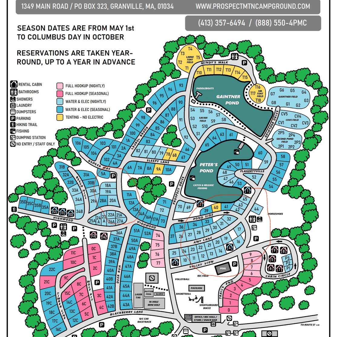 Prospect Mountain Campground and RV Park | Granville, MA